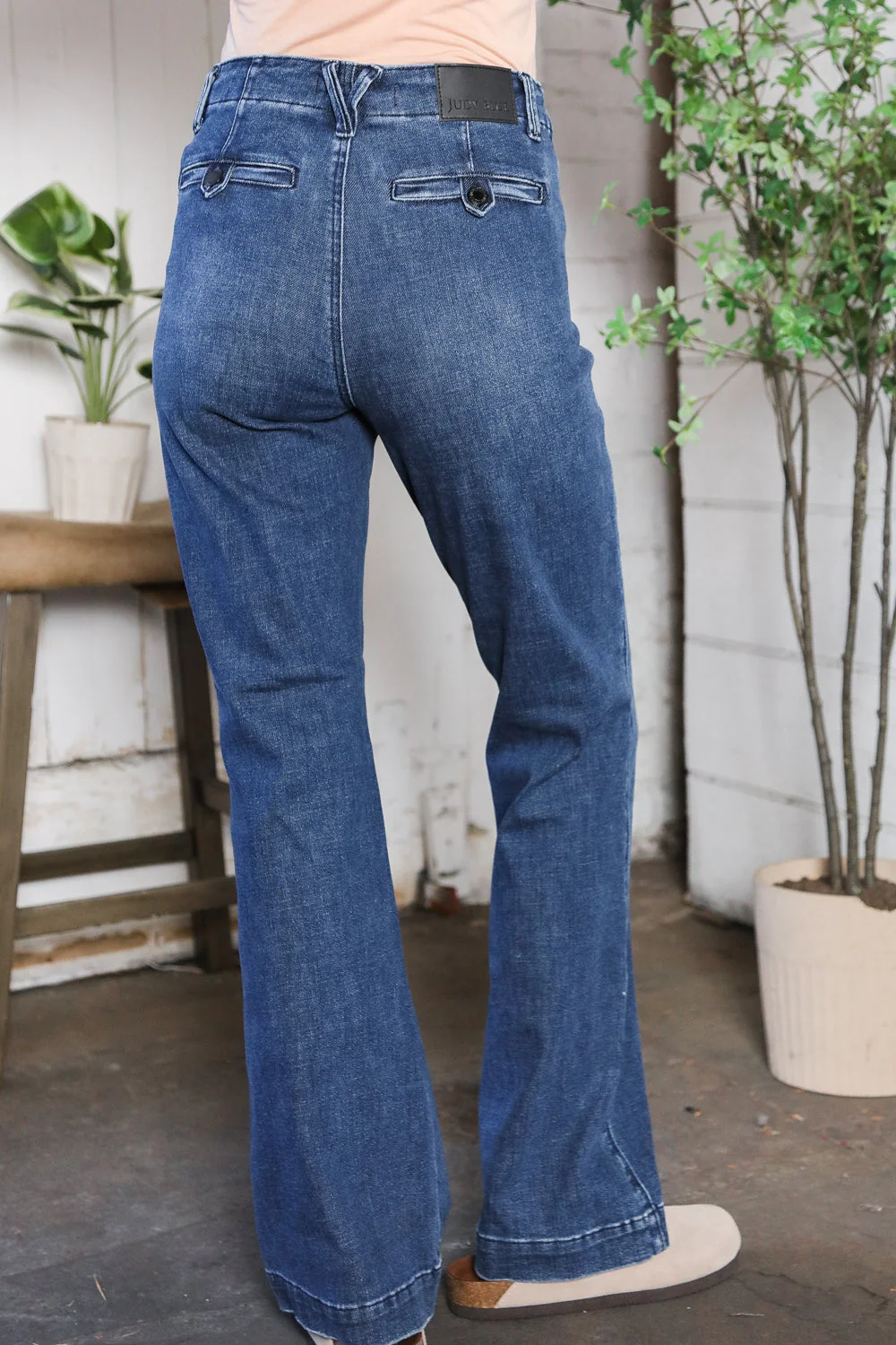 Judy Blue Trouser Bootcut Stretch Denim Jeans