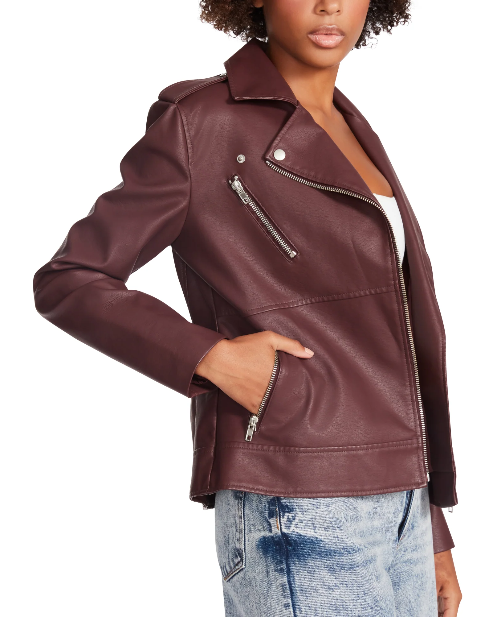 JULIA JACKET BURGUNDY