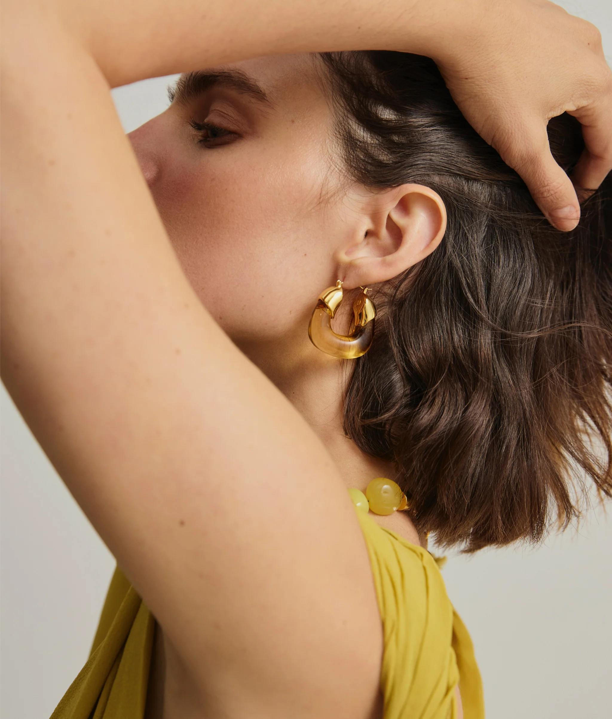 Organic Hoops in Apple