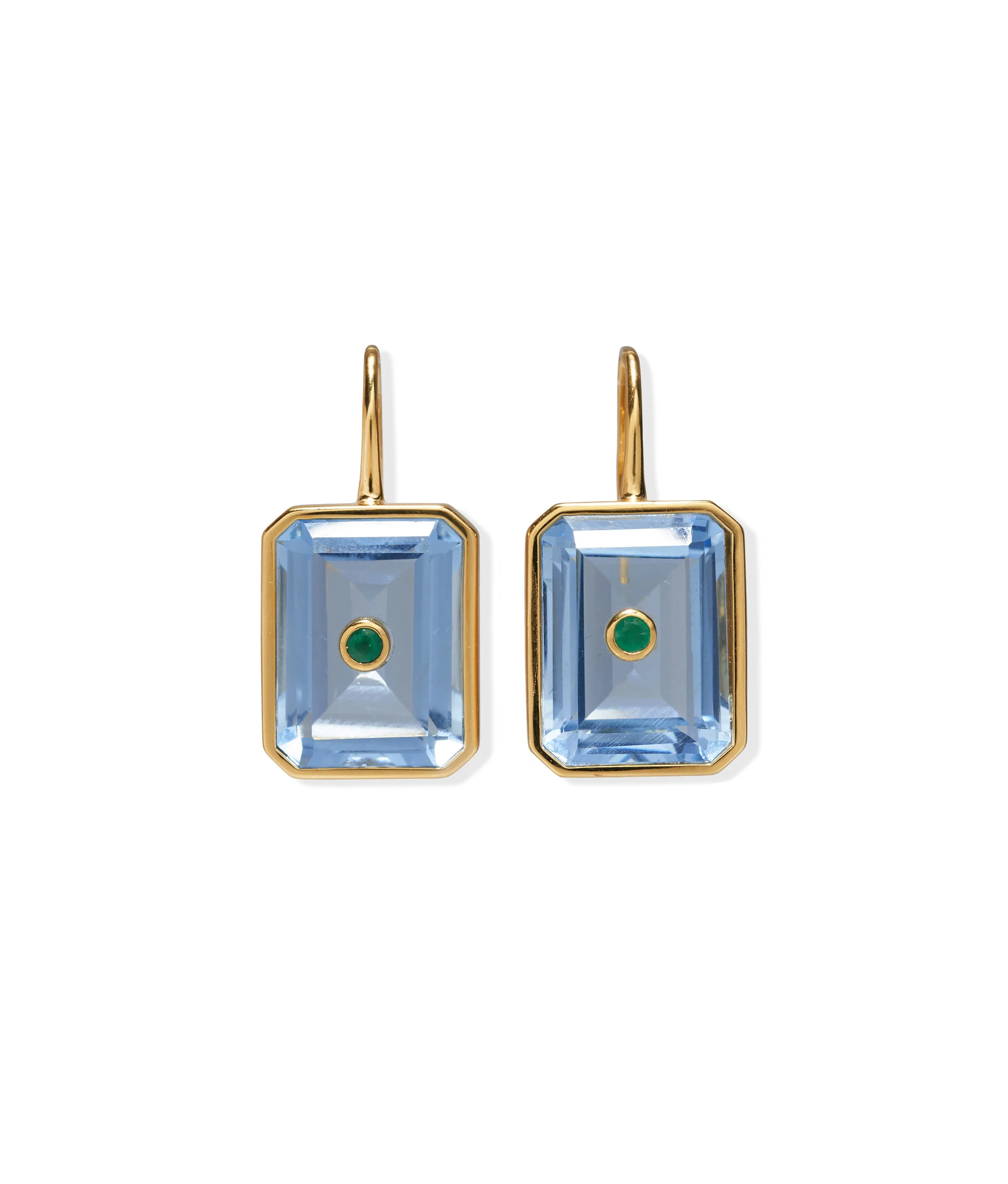Tile Earrings in Glacier