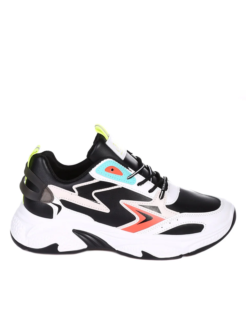 Multi-Colour Leather Sneaker