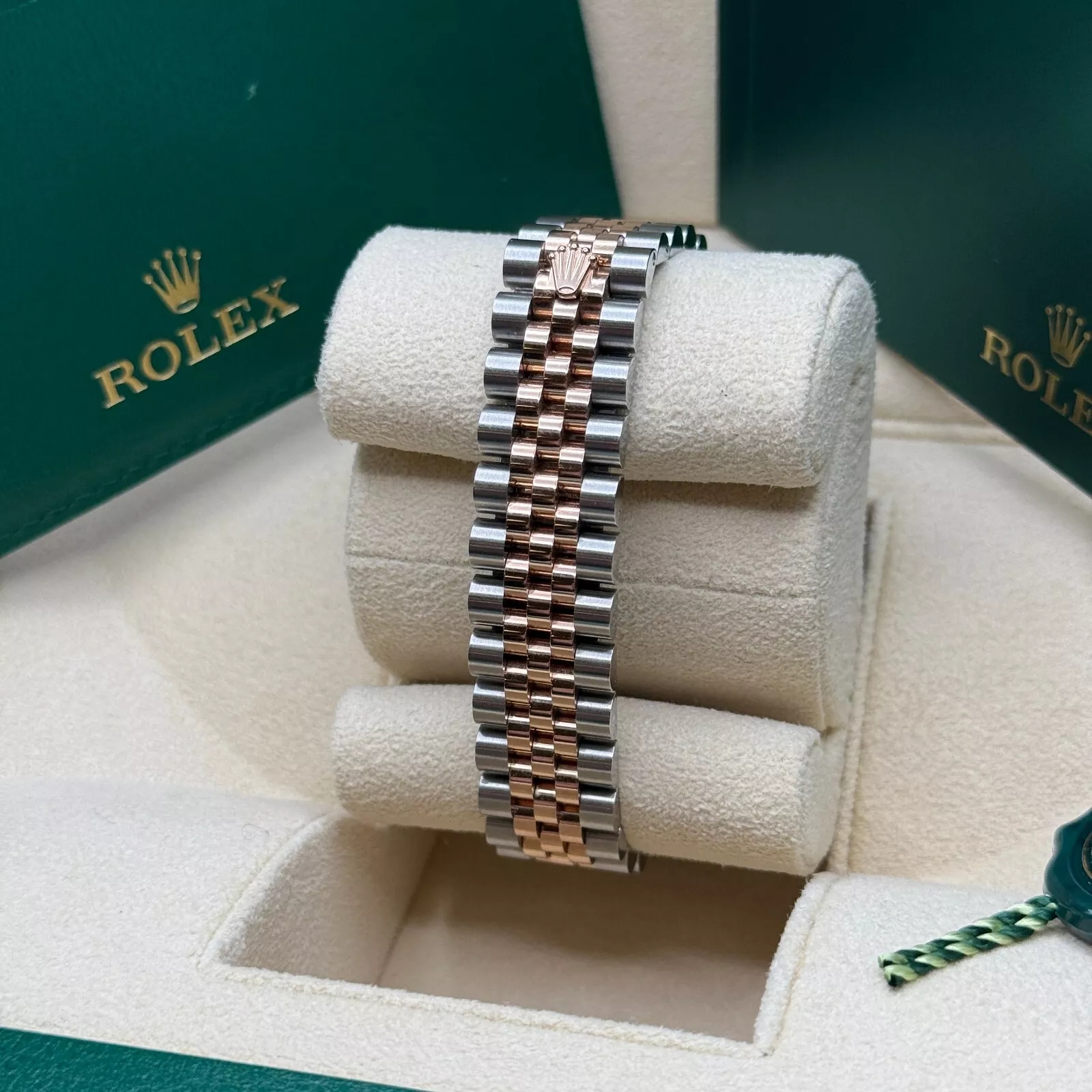 Rolex Datejust m278381-0015/0016 Silver Diamond Dial Diamond-Set Bezel 31mm