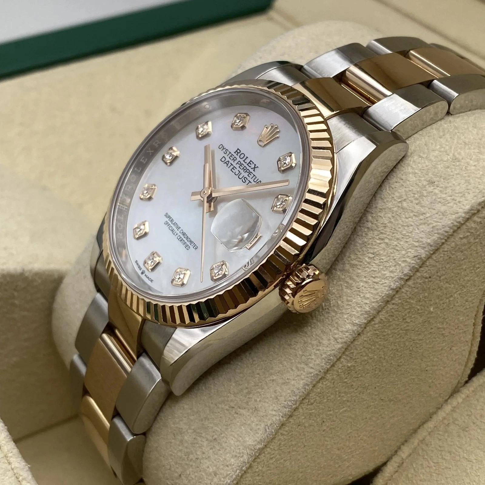 Rolex  Datejust 36mm 126231 Mother-of-Pearl Dial Jubilee Bracelet