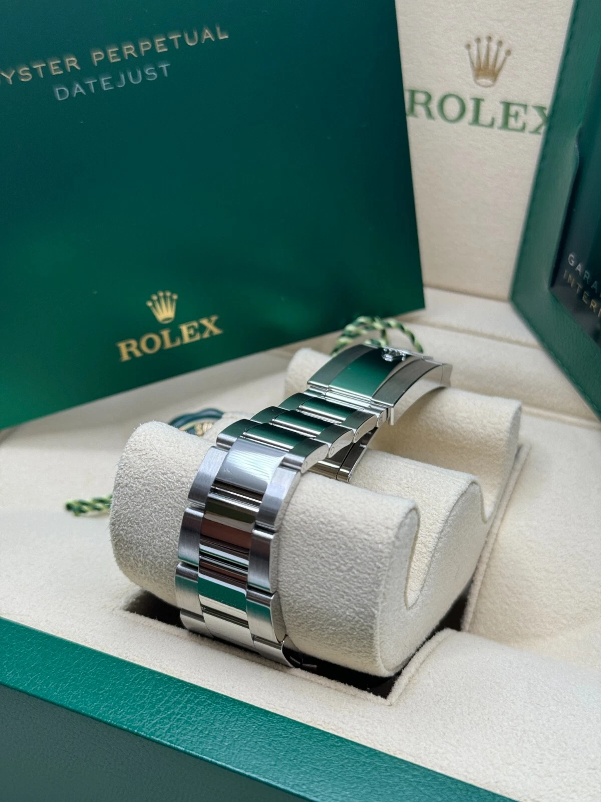 Rolex  Datejust 41mm 126334 Black Diamond Oyster Stainless Steel Mens Watch