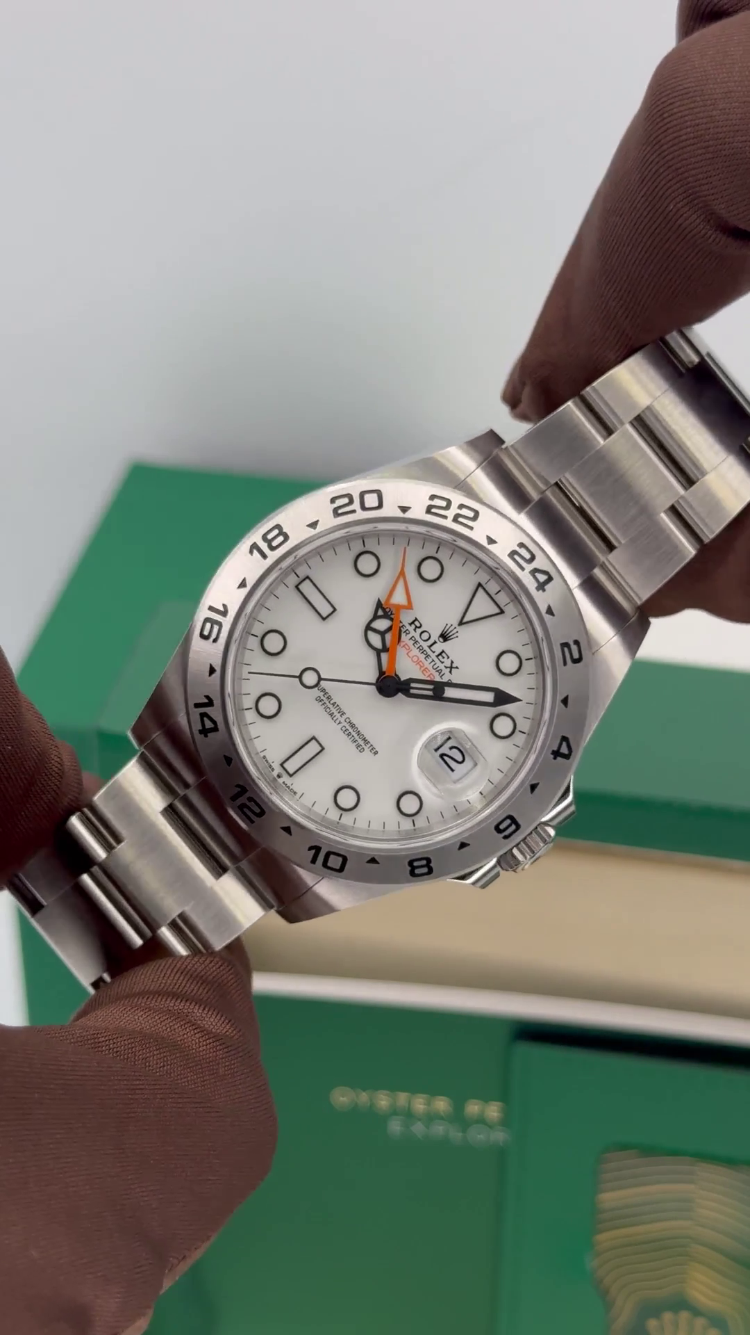 Rolex Explorer II 226570 42mm White Dial Men’s Watch