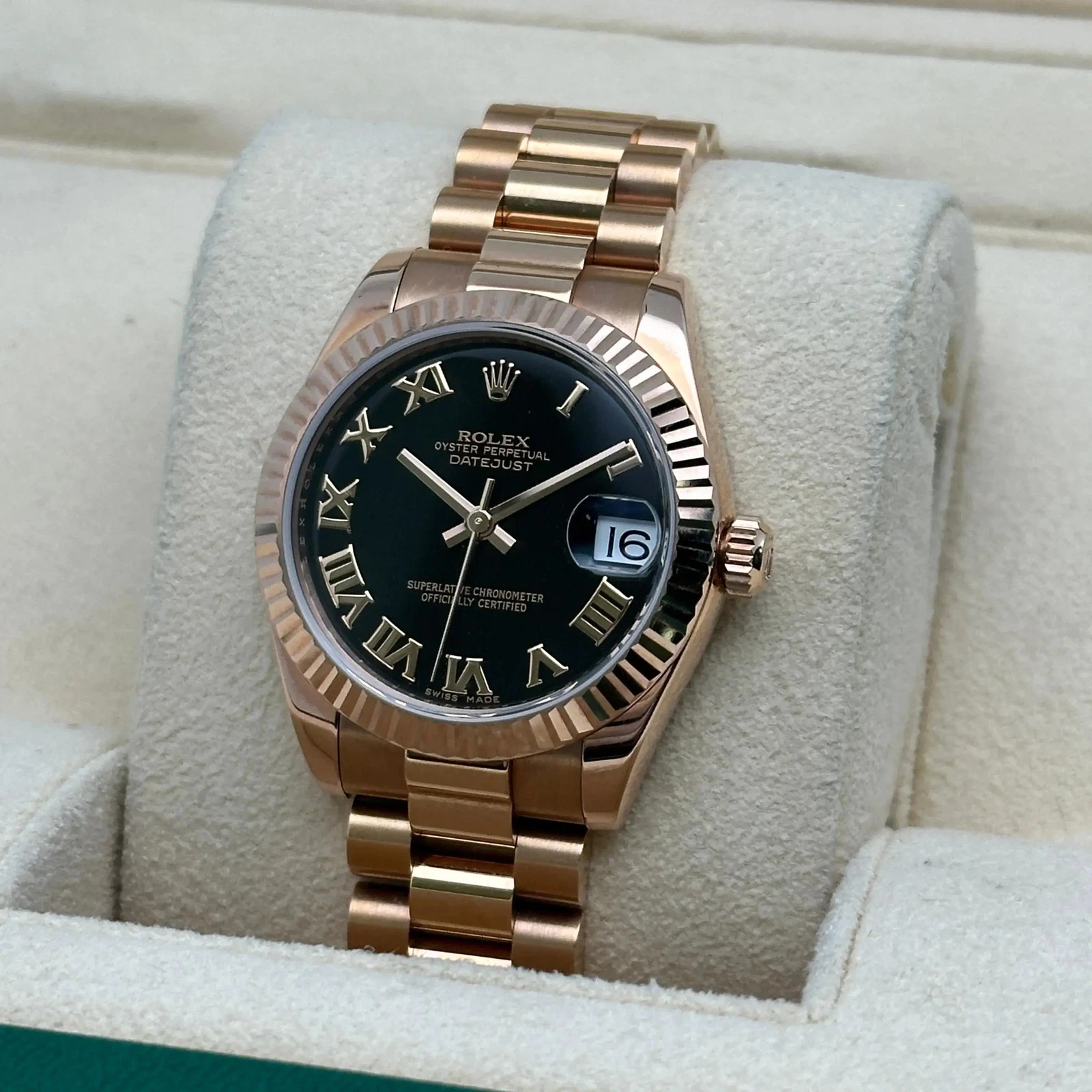 Rolex Datejust m278275-0033 Slate Dial 31mm