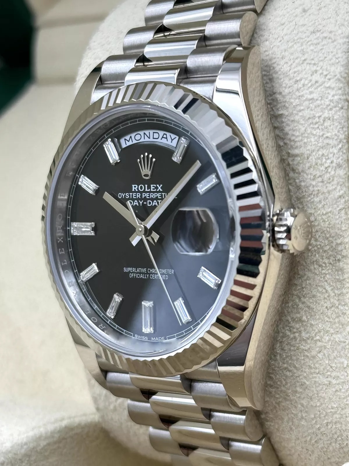 Rolex  Day-Date 40mm  Black Diamonds Dial 228236-0004