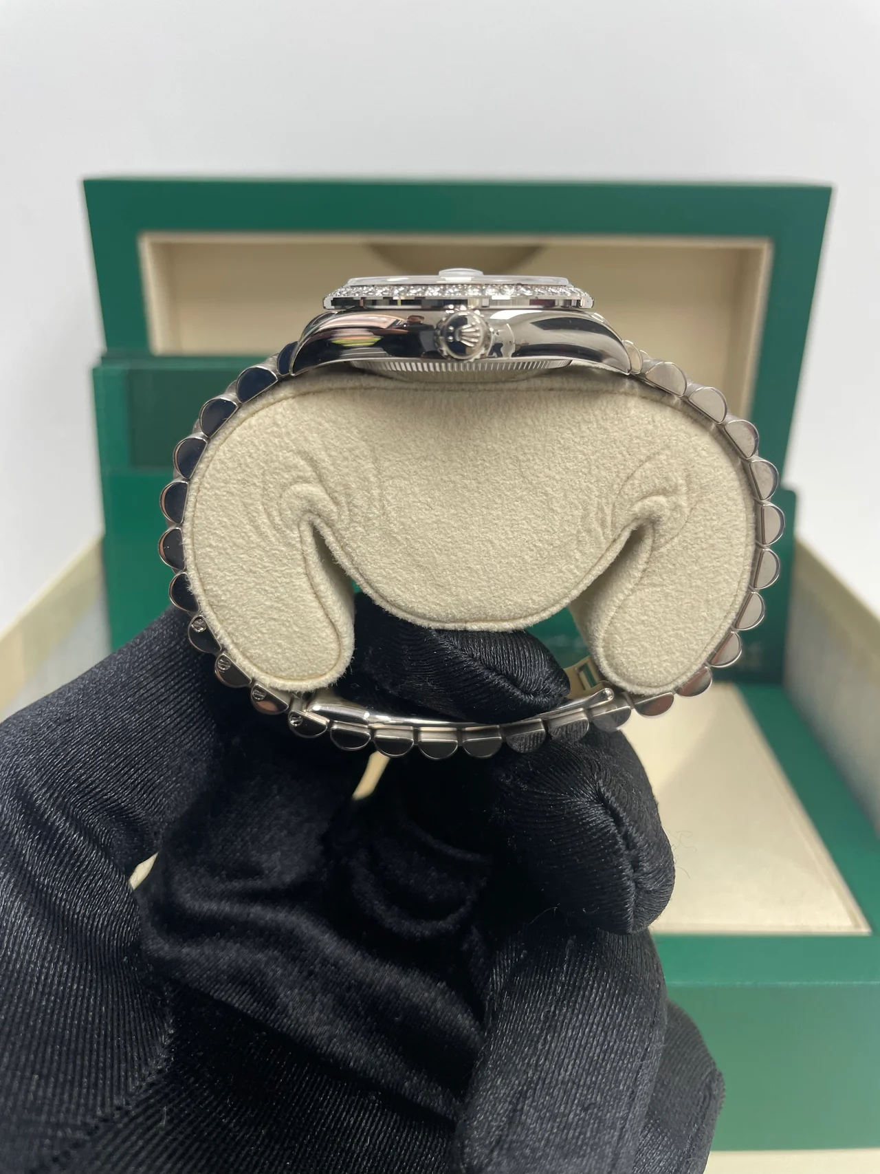 Rolex Datejust m278289RBR-0005 31mm Datejust Diamond Bezel MOP Dial