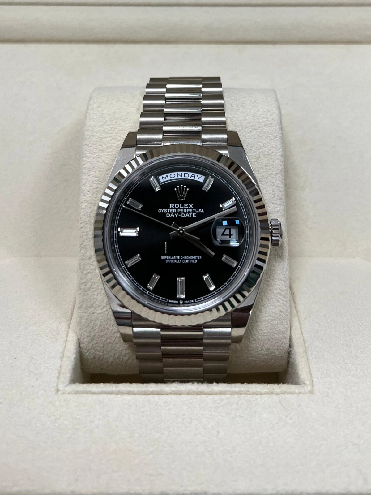 Rolex  Day-Date 40mm  Black Diamonds Dial 228236-0004