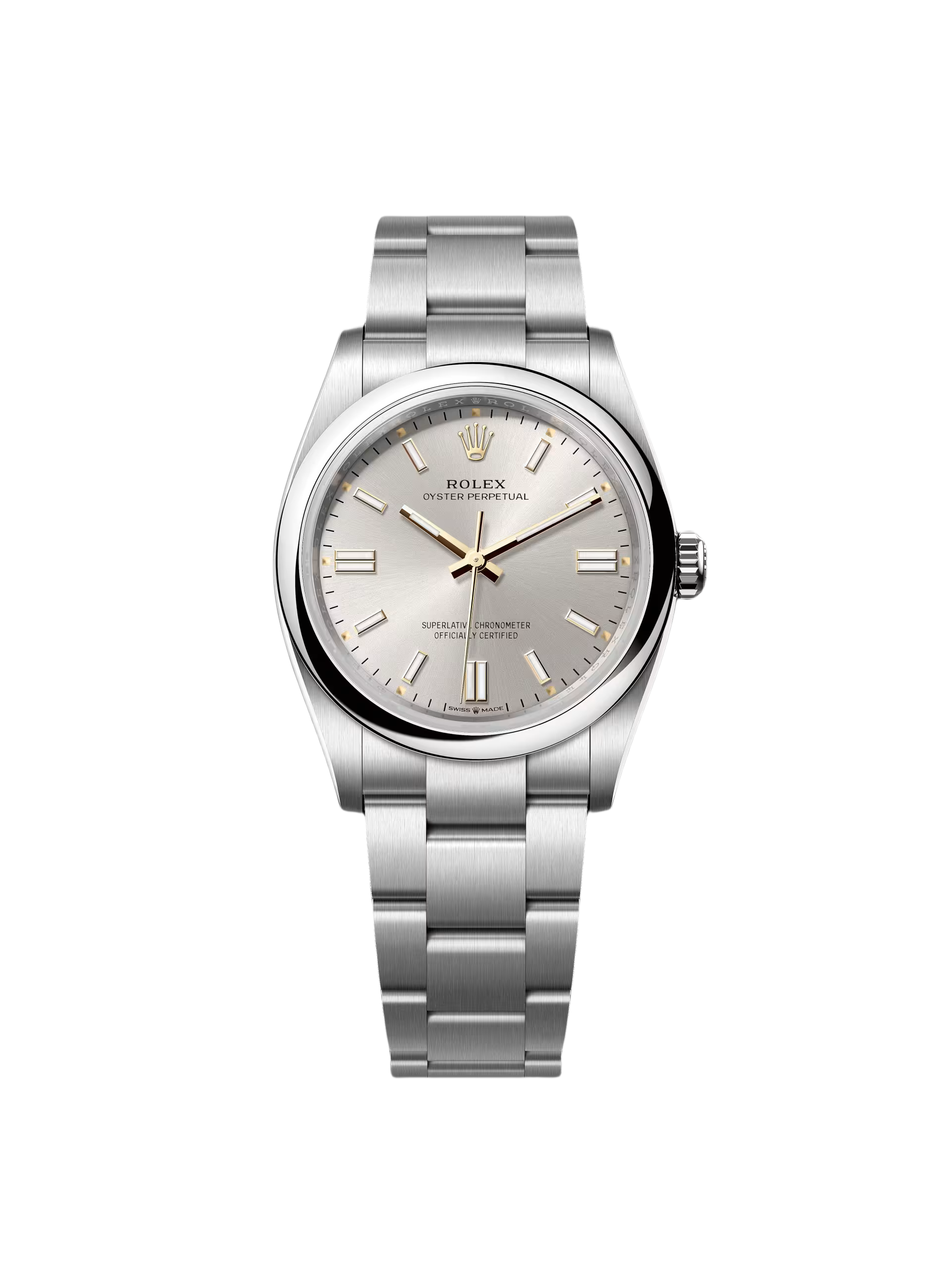 Rolex Oyster Perpetual 36mm 126000-0001 Silver Dial Oyster Bracelet
