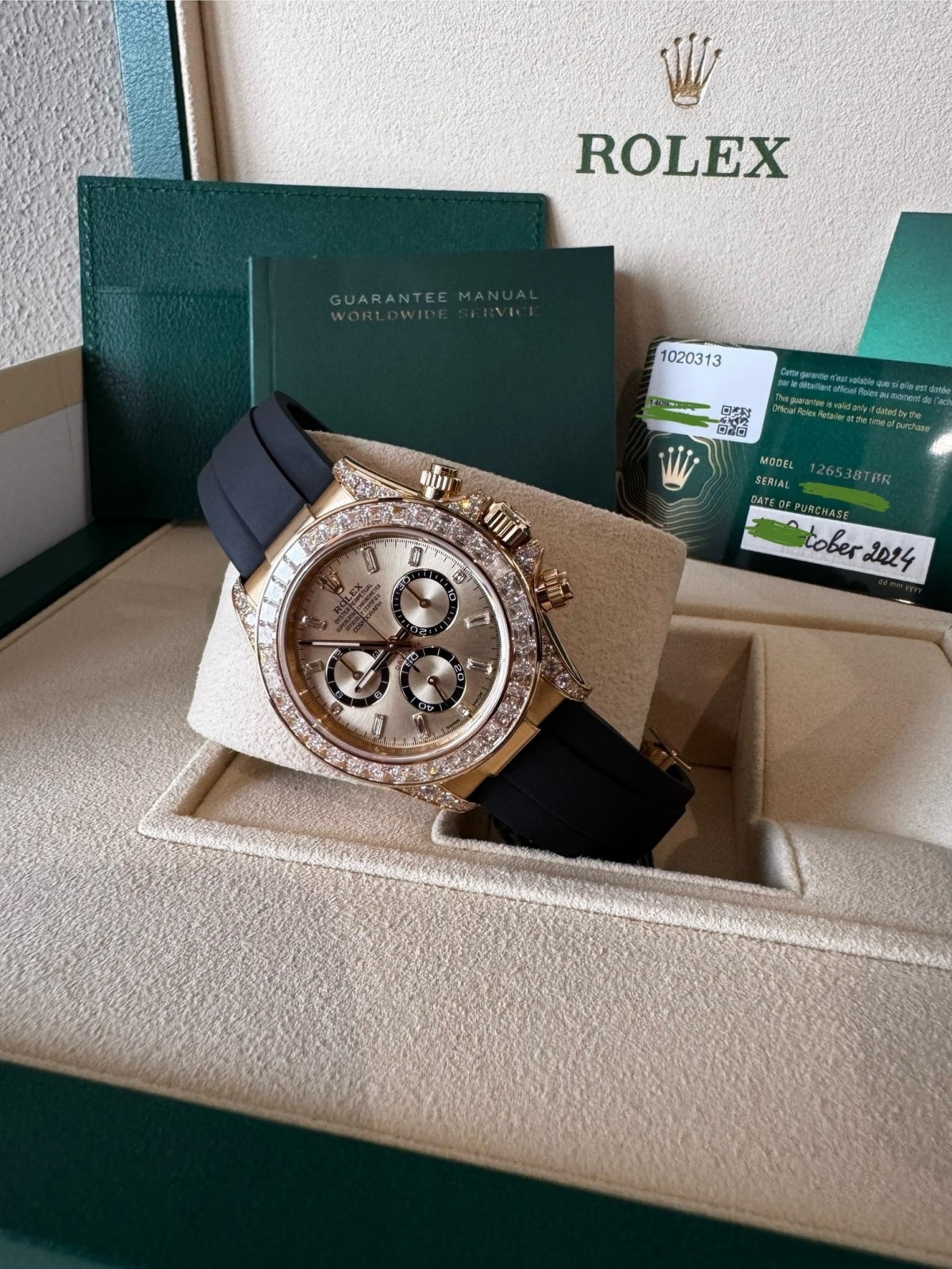 Rolex Cosmograph Daytona 126538TBR 40mm