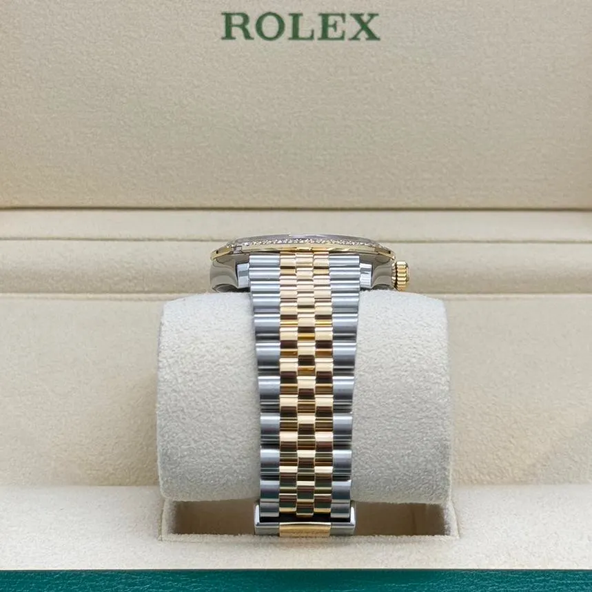 Rolex  Datejust 36mm 126283 Olive Green Dial Jubilee Bracelet Watch