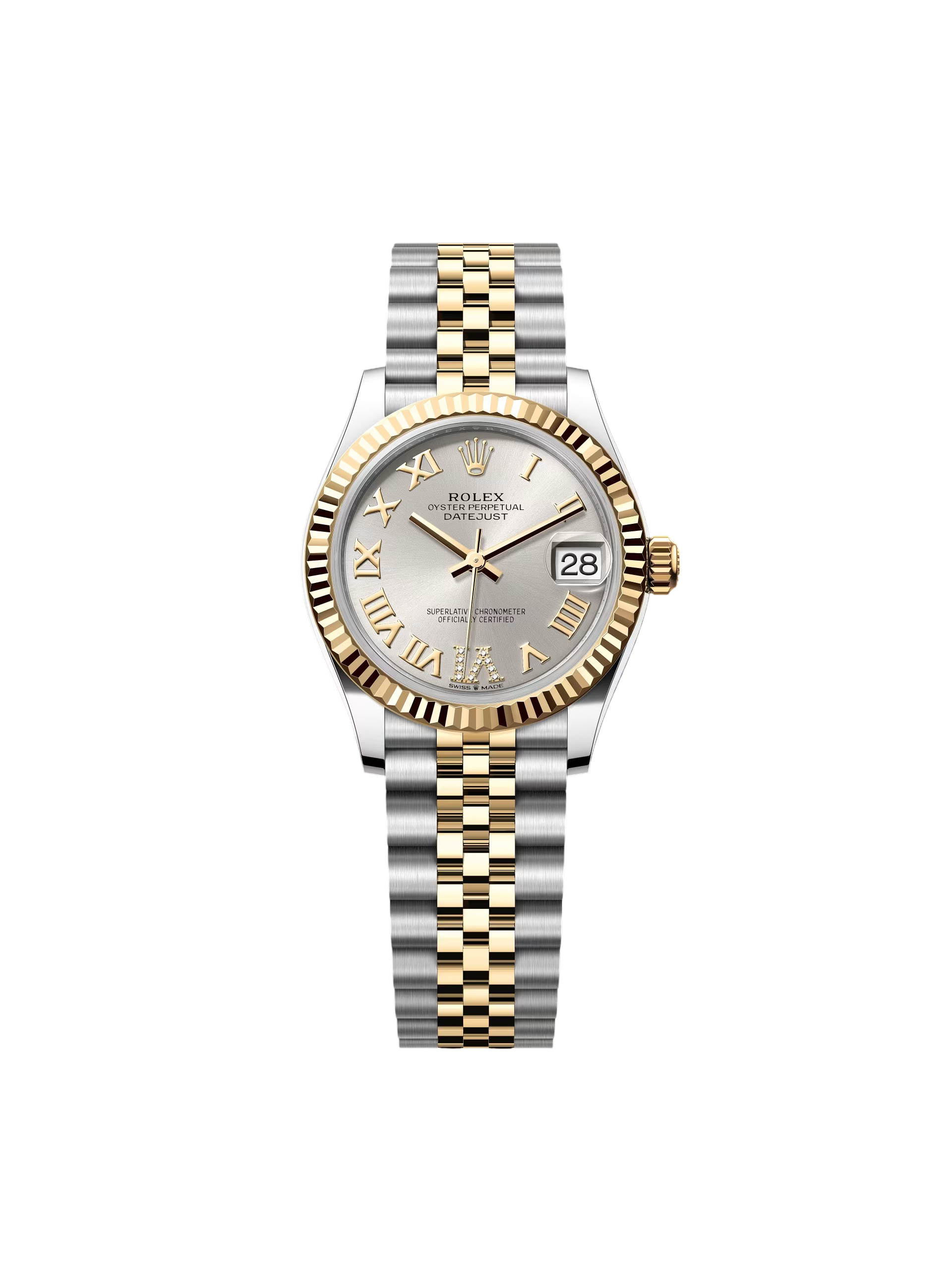 Rolex Datejust m278273-0003/0004 31mm Silver Dial Stainless Steel and Yellow Gold Oyster Watch