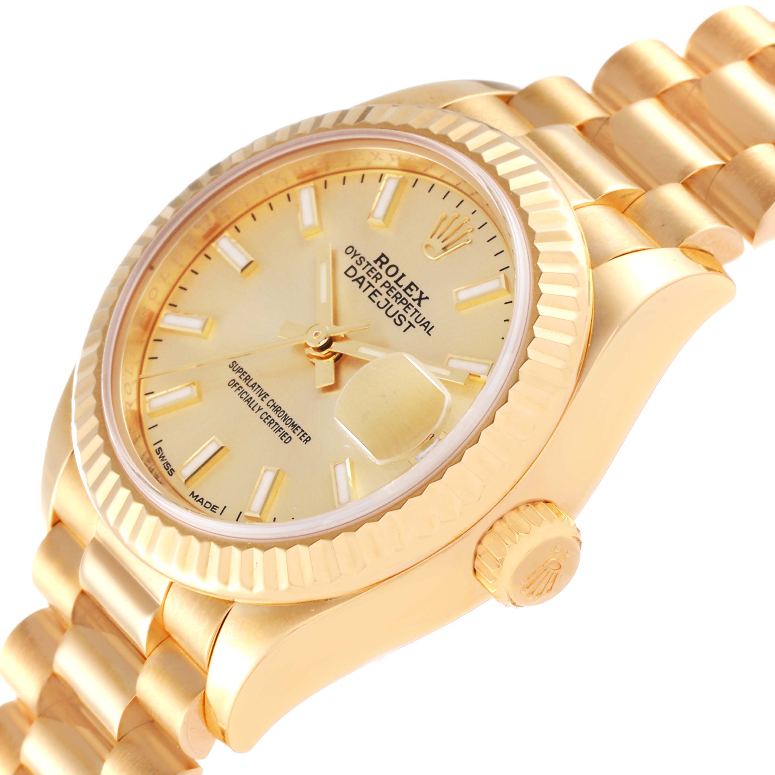 Rolex Lady-Datejust 28mm 279178 Champagne Dial
