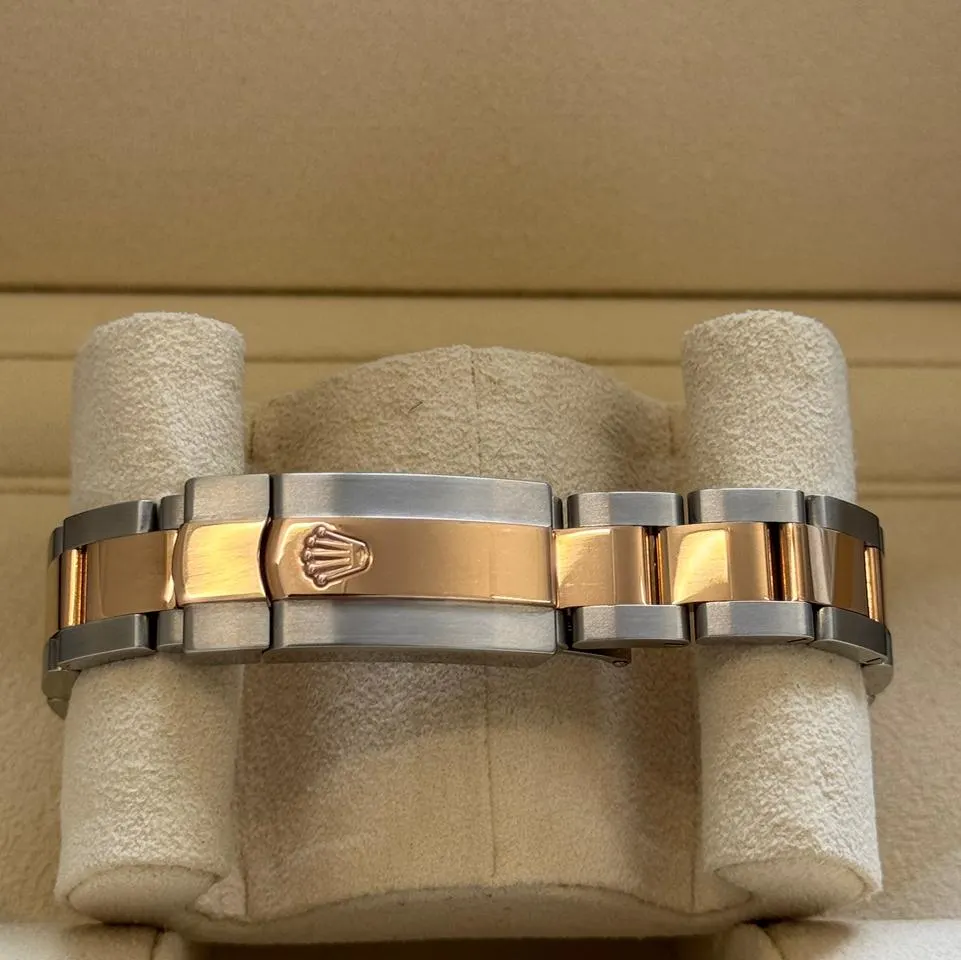 Rolex Lady-Datejust 28mm  279161 Rose Stick Dial, Two Tone Stainless Steel & 18K Rose Gold Oyster Bracelet Women's Watch