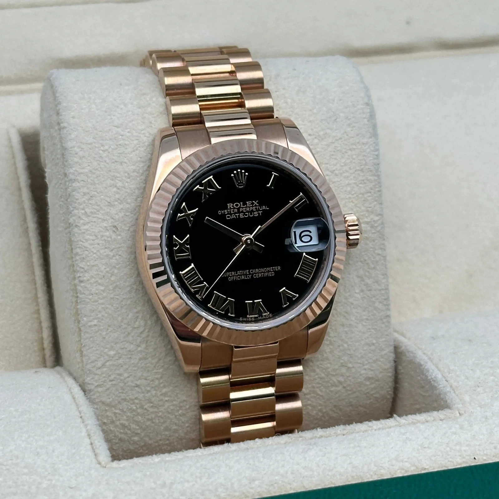 Rolex Datejust m278275-0033 Slate Dial 31mm