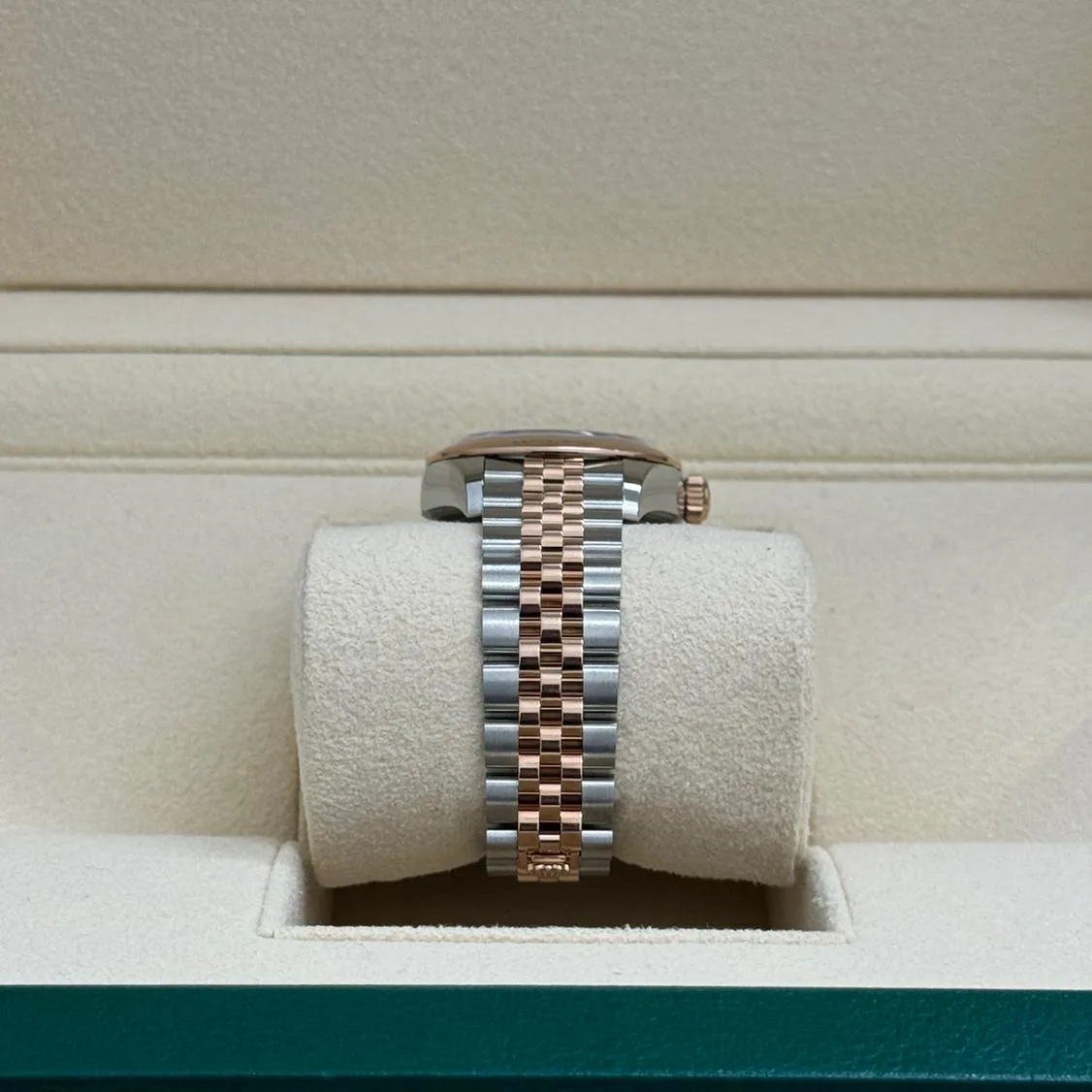 Rolex Lady-Datejust 28mm  279161 Chocolate Roman Dial, Two Tone Stainless Steel & 18K Rose Gold Oyster Bracelet Women's Watch