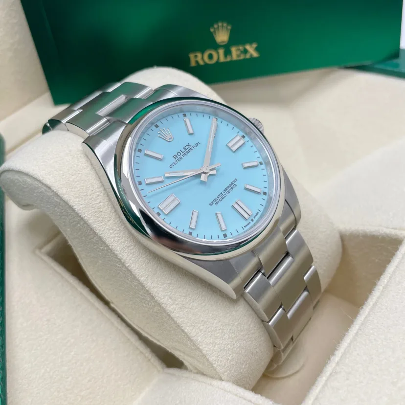 Rolex Oyster Perpetual 36mm 126000-0006 Tiffany Blue Turquoise Dial