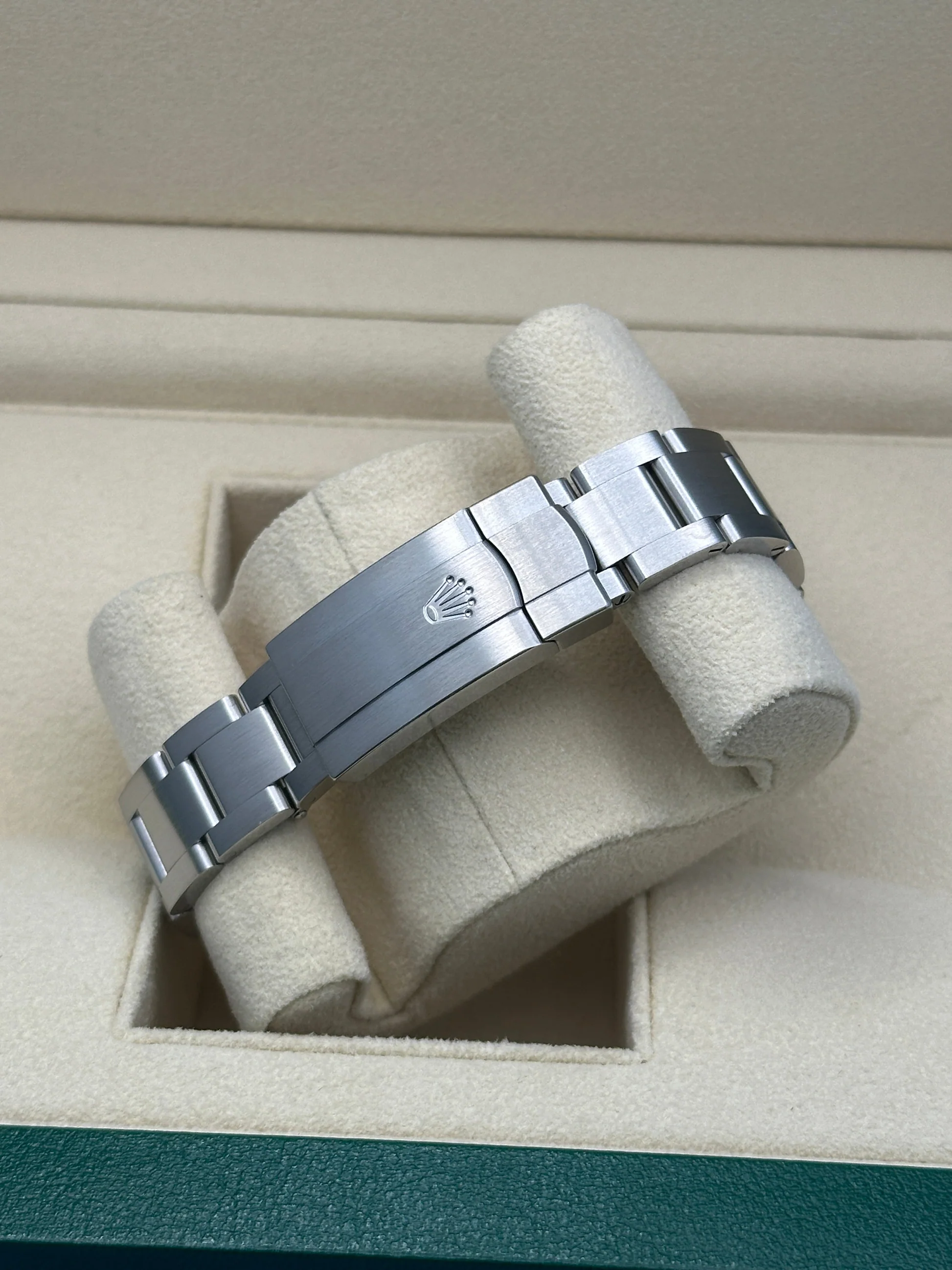 Rolex Oyster Perpetual 34mm 124200-0009 Pink Dial Oyster Stainless Steel Bracelet Watch