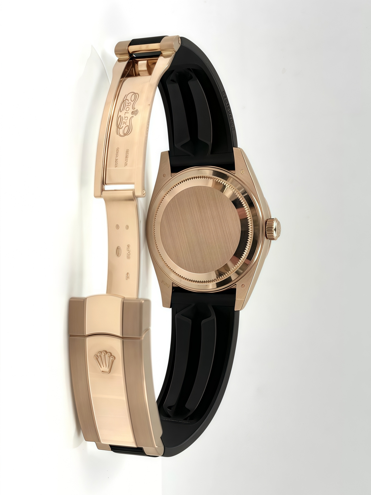 Rolex  Sky-Dweller 42mm Rose Gold Chocolate Dial Oysterflex - 336235