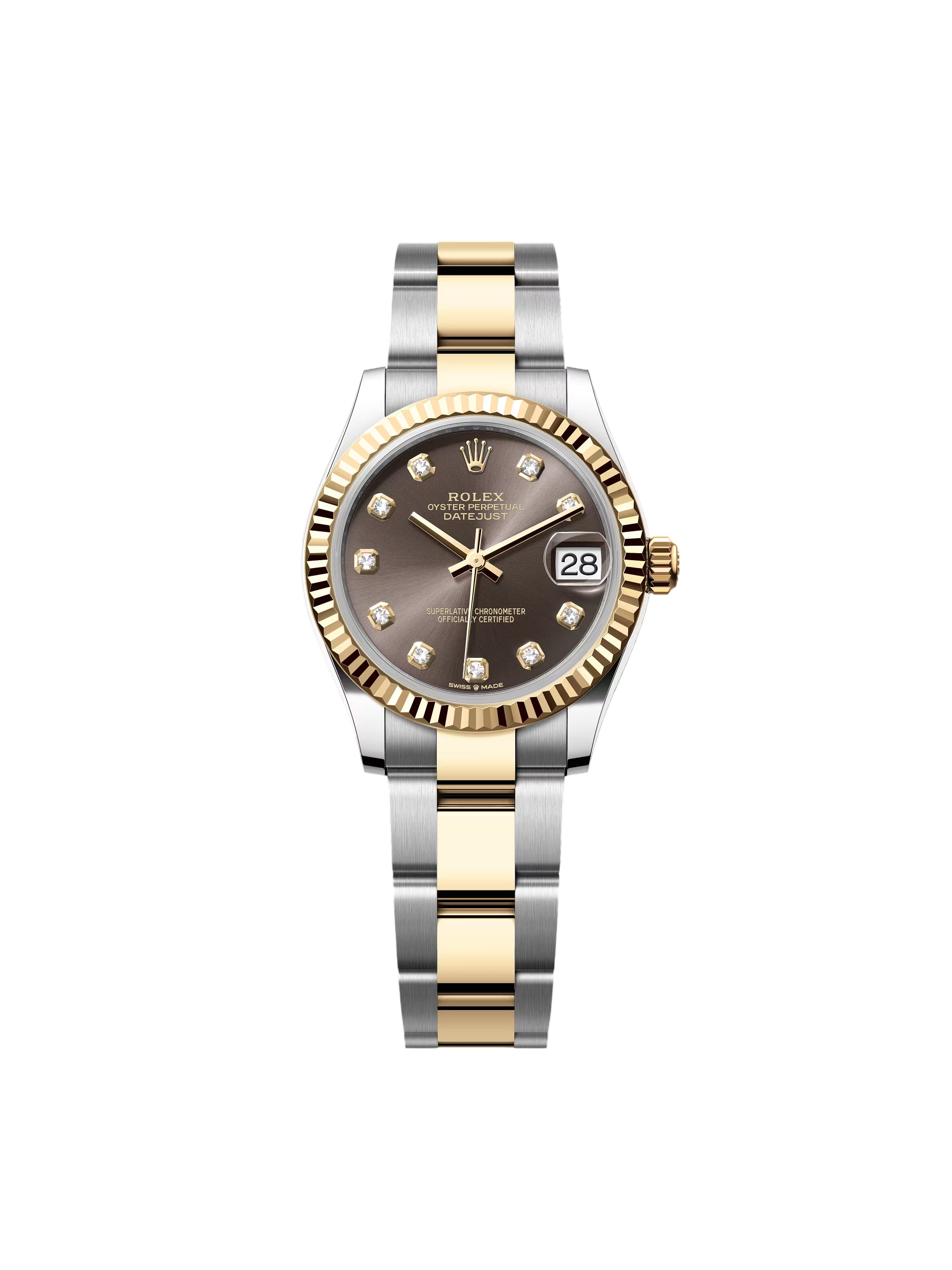 Rolex Datejust m278273-0021/0022 31mm Dark Grey Dial Stainless Steel and Yellow Gold Oyster Watch