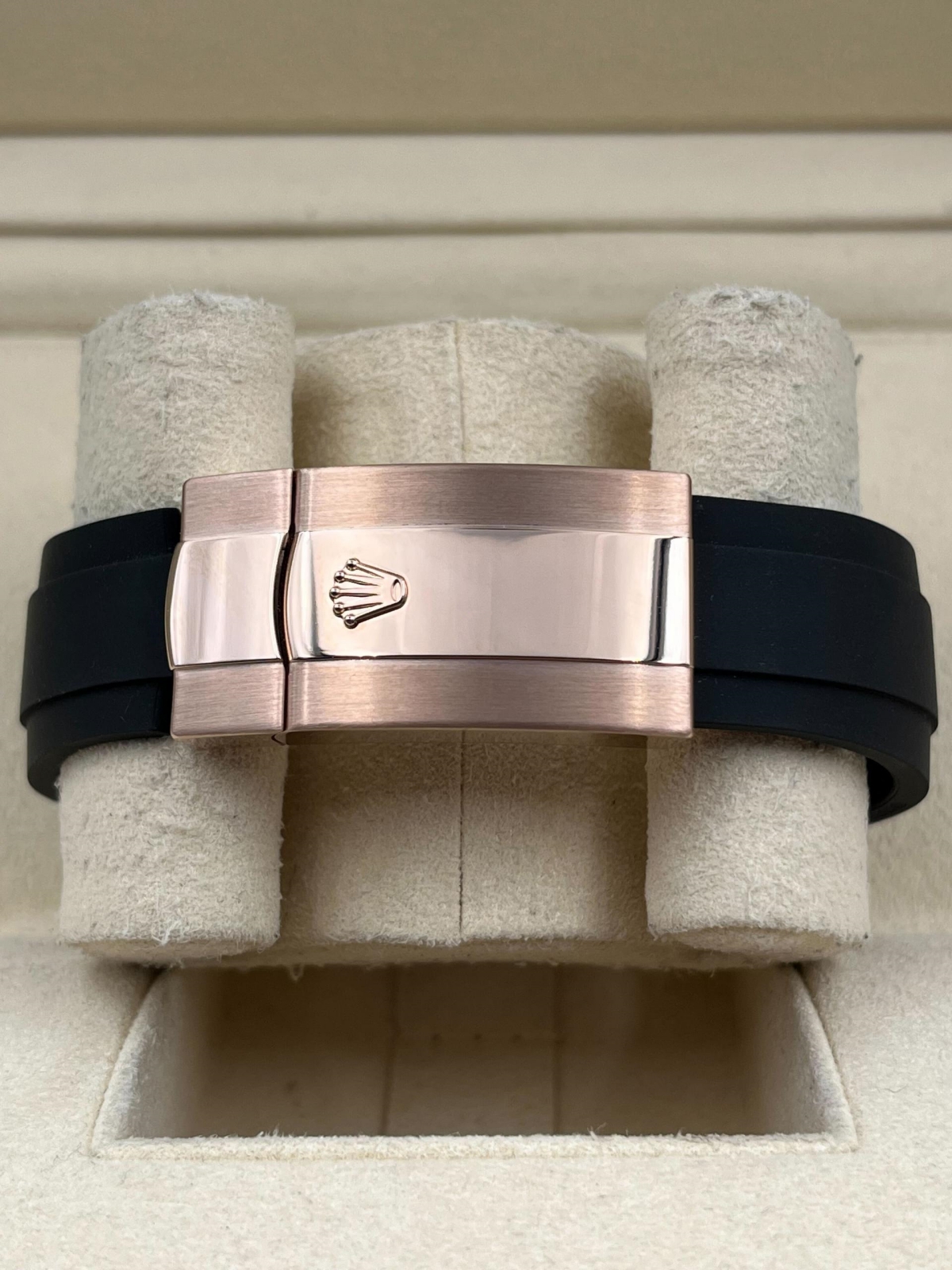 Rolex  Sky-Dweller 42mm Rose Gold White Dial Oysterflex - 336235