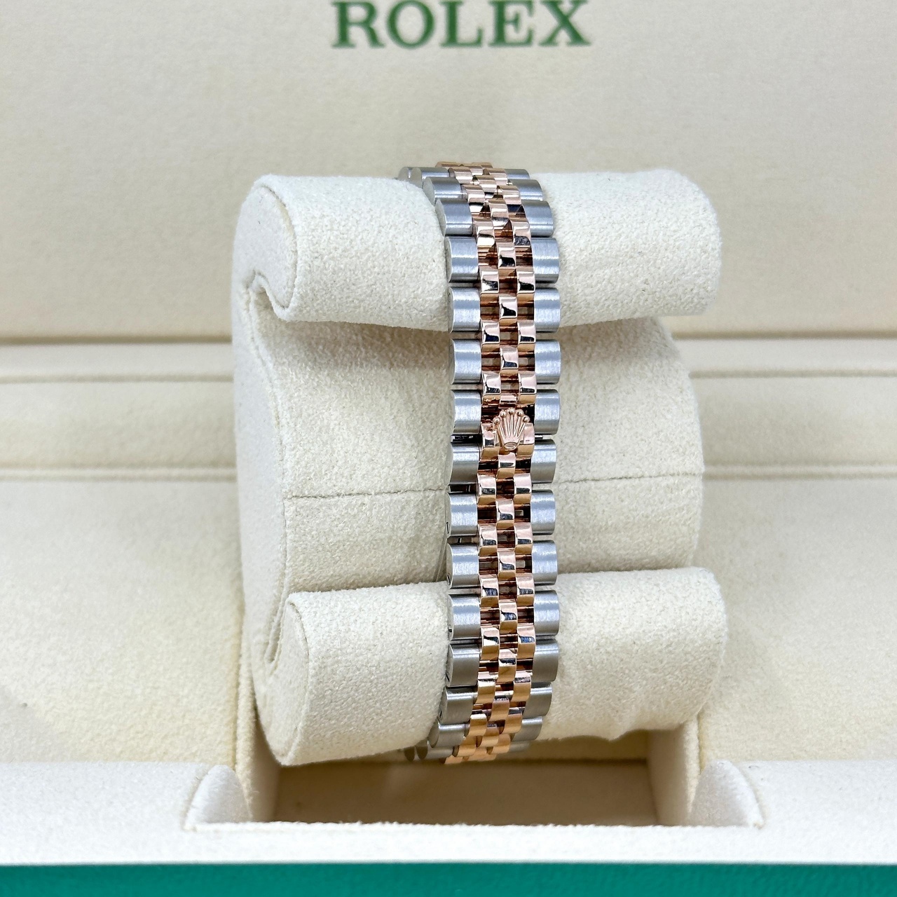 Rolex Lady-Datejust 28mm 279171 Chocolate Roman Oyster Stainless Steel and Rose Gold