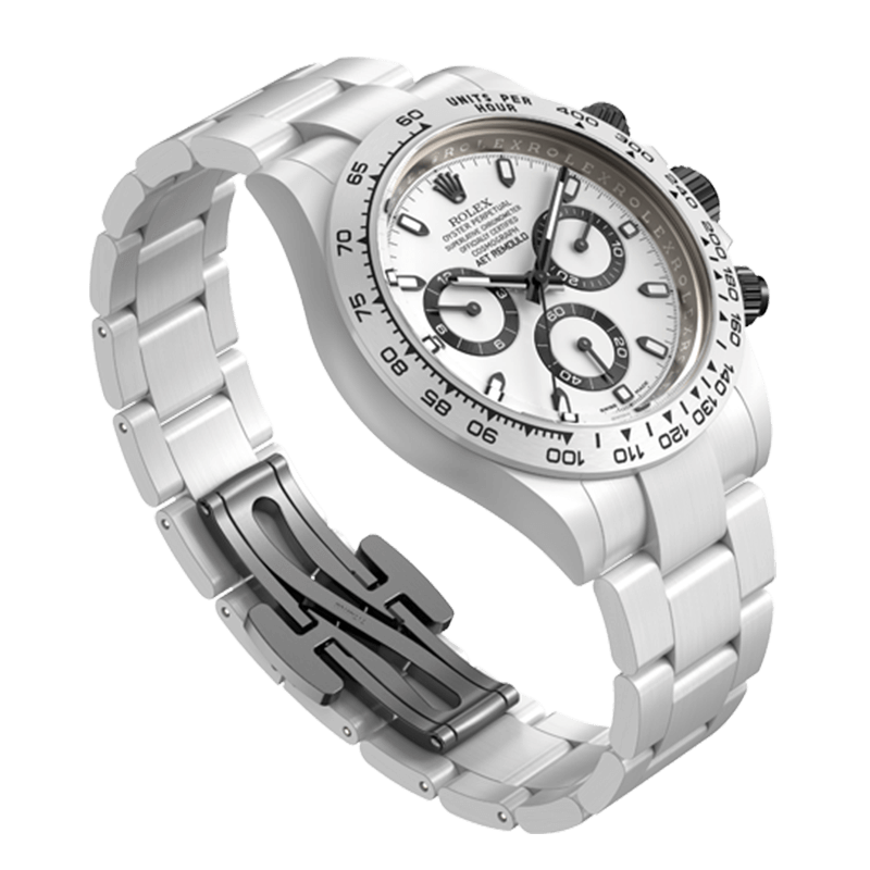 This product is out of stock. If you need to purchase it, please contact us to customize it.Rolex Daytona WHITE CLASSIC (FULL-CERAMIC STRAP)