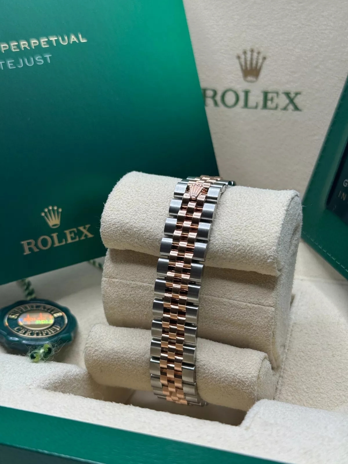 Rolex Lady-Datejust 28mm 279381RBR Chocolate Roman Dial Oyster Bracelet