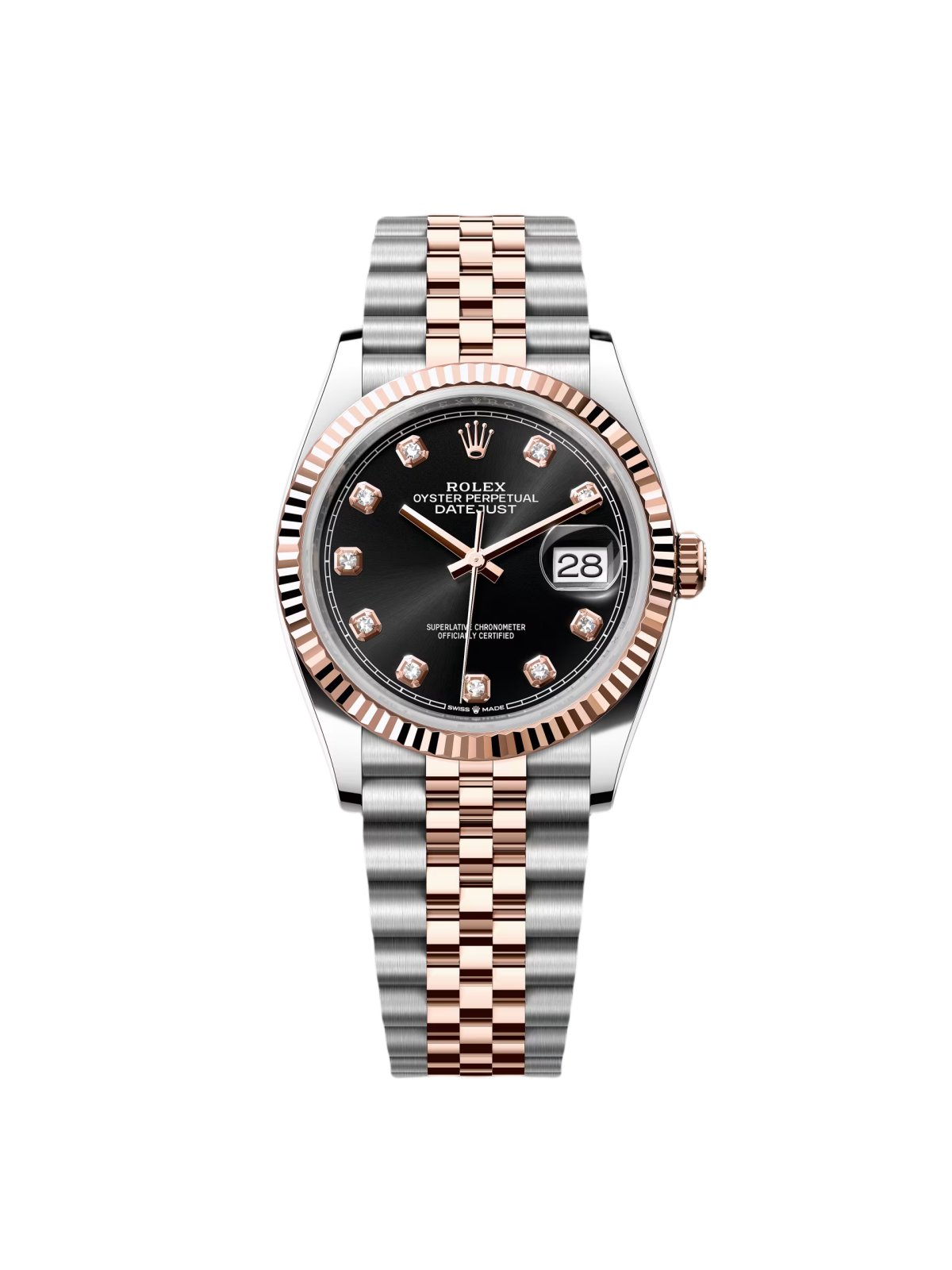 Rolex  Datejust 36mm 126231 Black Dial 36mm Oyster Bracelet