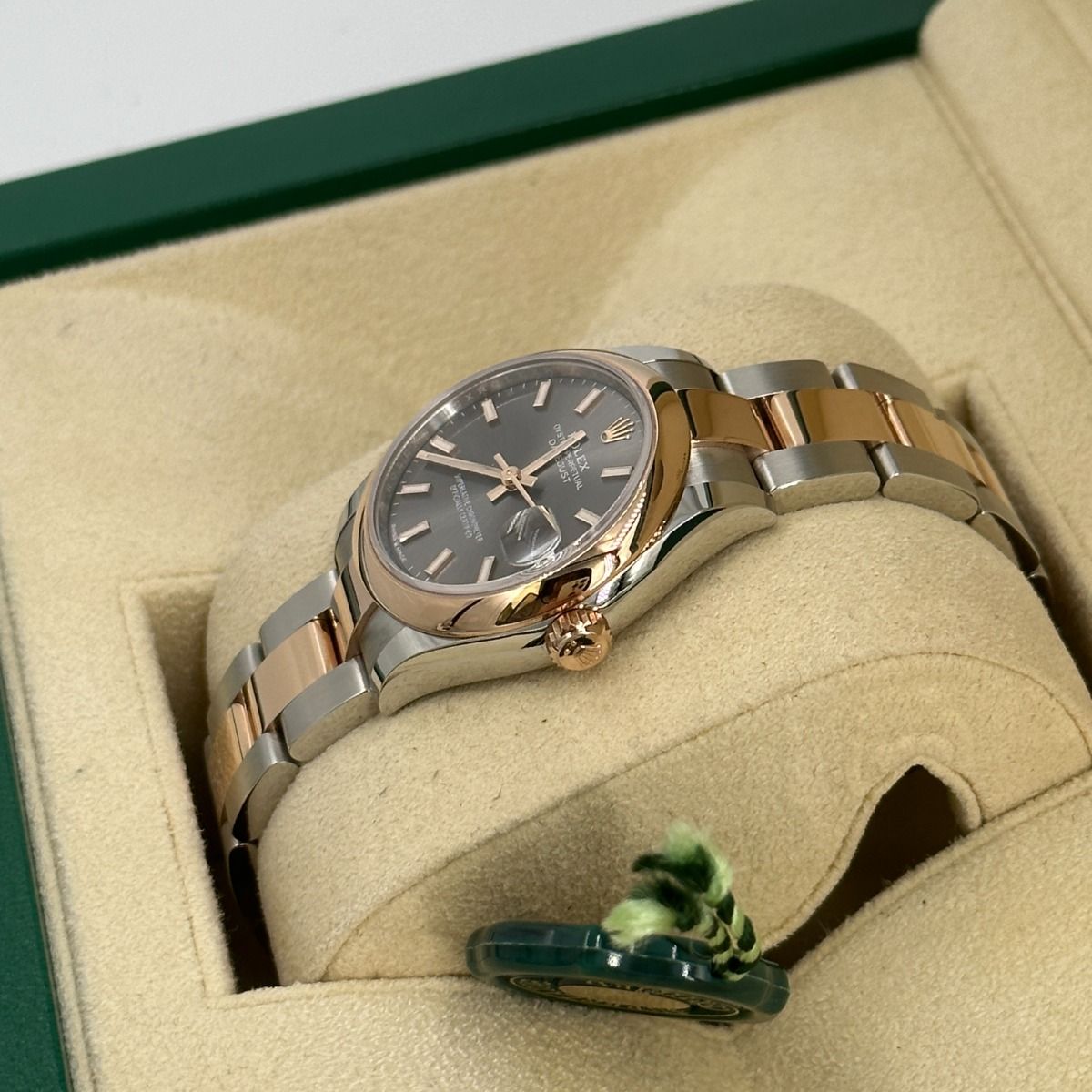 Rolex Datejust m278241-0017/0018 Slate 31mm Dial Oyster Bracelet Watch