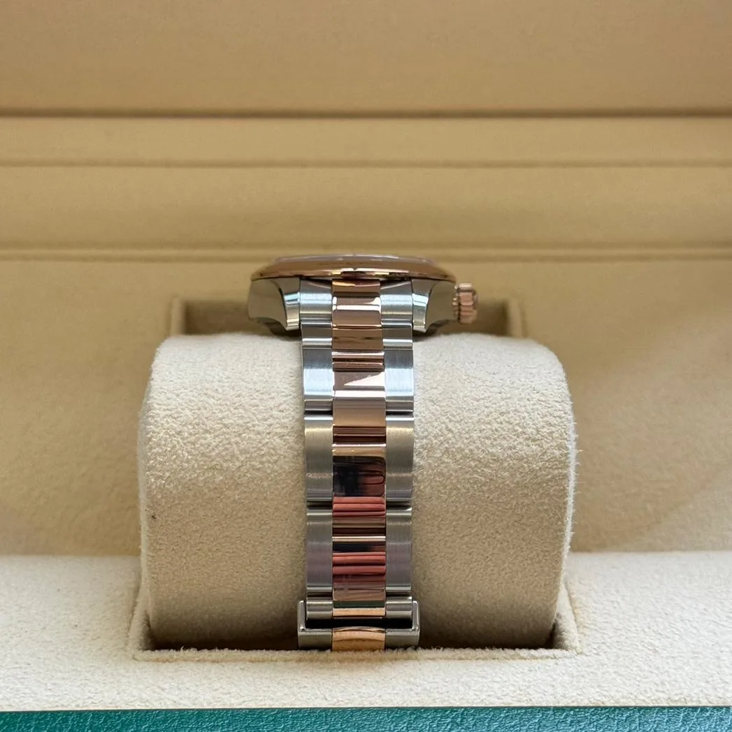 Rolex Lady-Datejust 28mm  279161 Rose Stick Dial, Two Tone Stainless Steel & 18K Rose Gold Oyster Bracelet Women's Watch