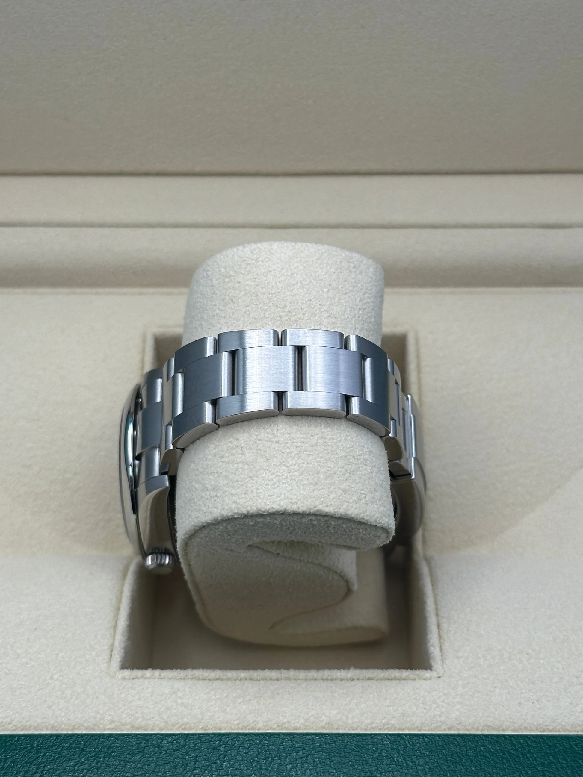 Rolex Oyster Perpetual 34mm 124200-0009 Pink Dial Oyster Stainless Steel Bracelet Watch