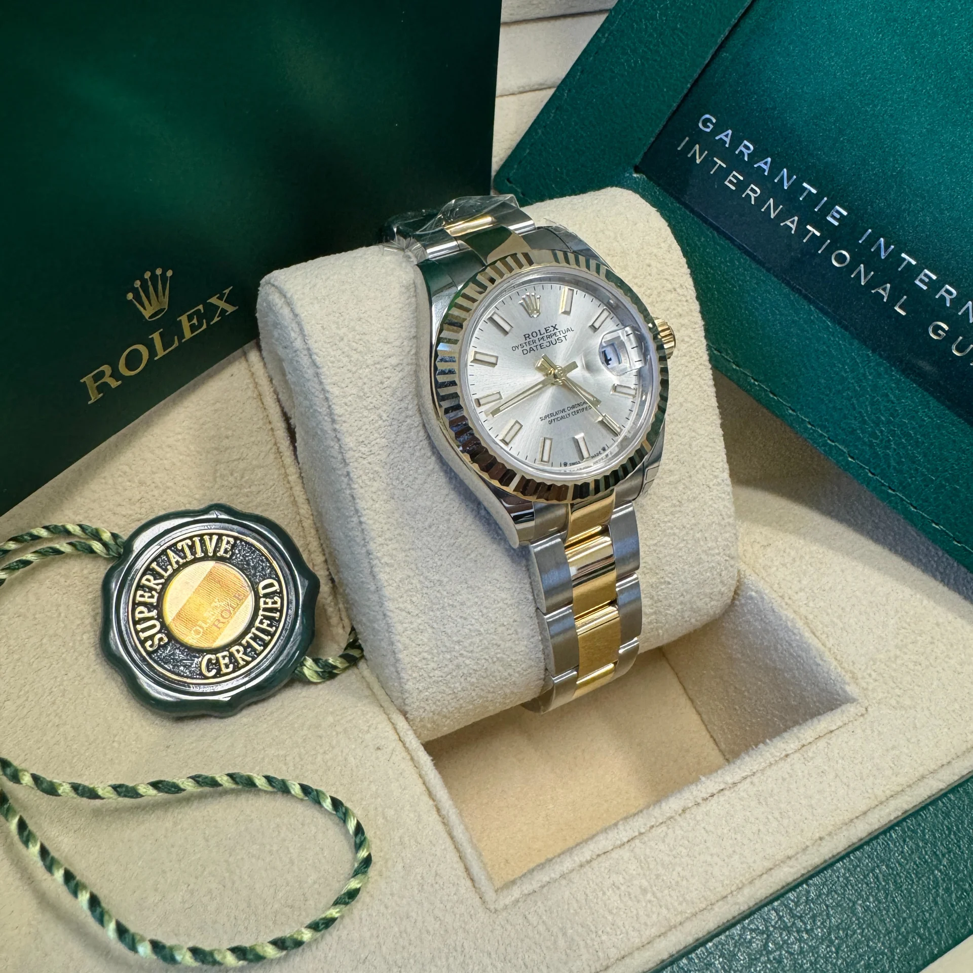 Rolex Lady-Datejust 28mm 279173 Silver Index Dial Oyster Bracelet