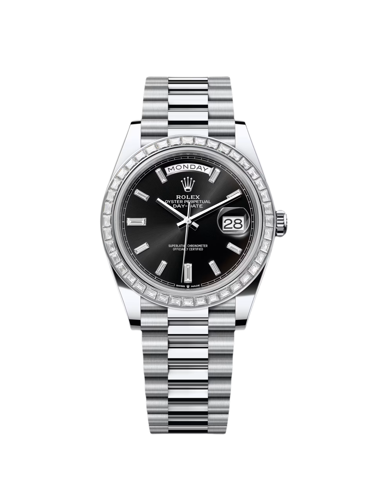 Rolex Day-Date 40mm 228396TBR-0012 Black Diamond Dial