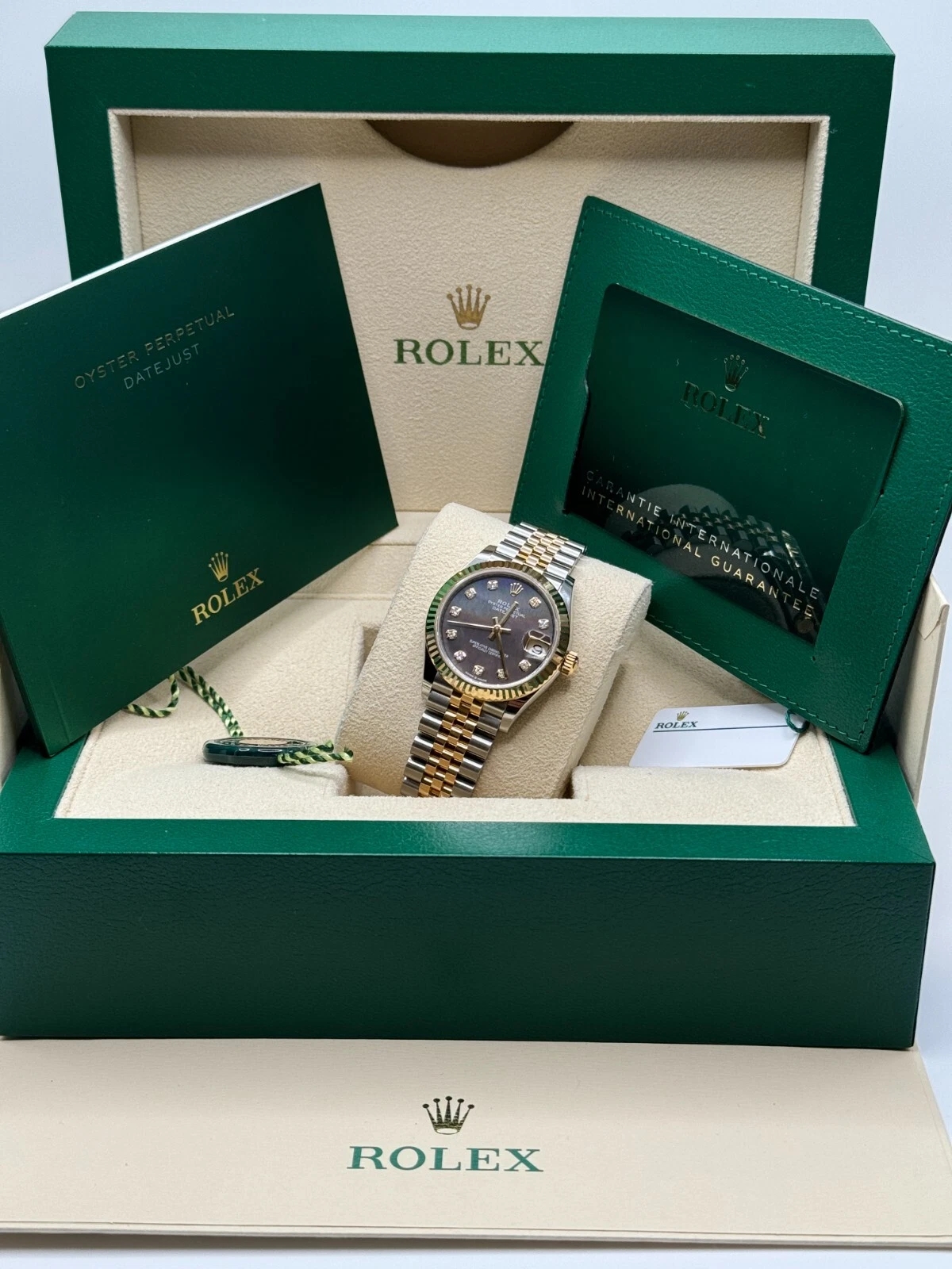Rolex Datejust m278273-0021/0022 31mm Dark Grey Dial Stainless Steel and Yellow Gold Oyster Watch