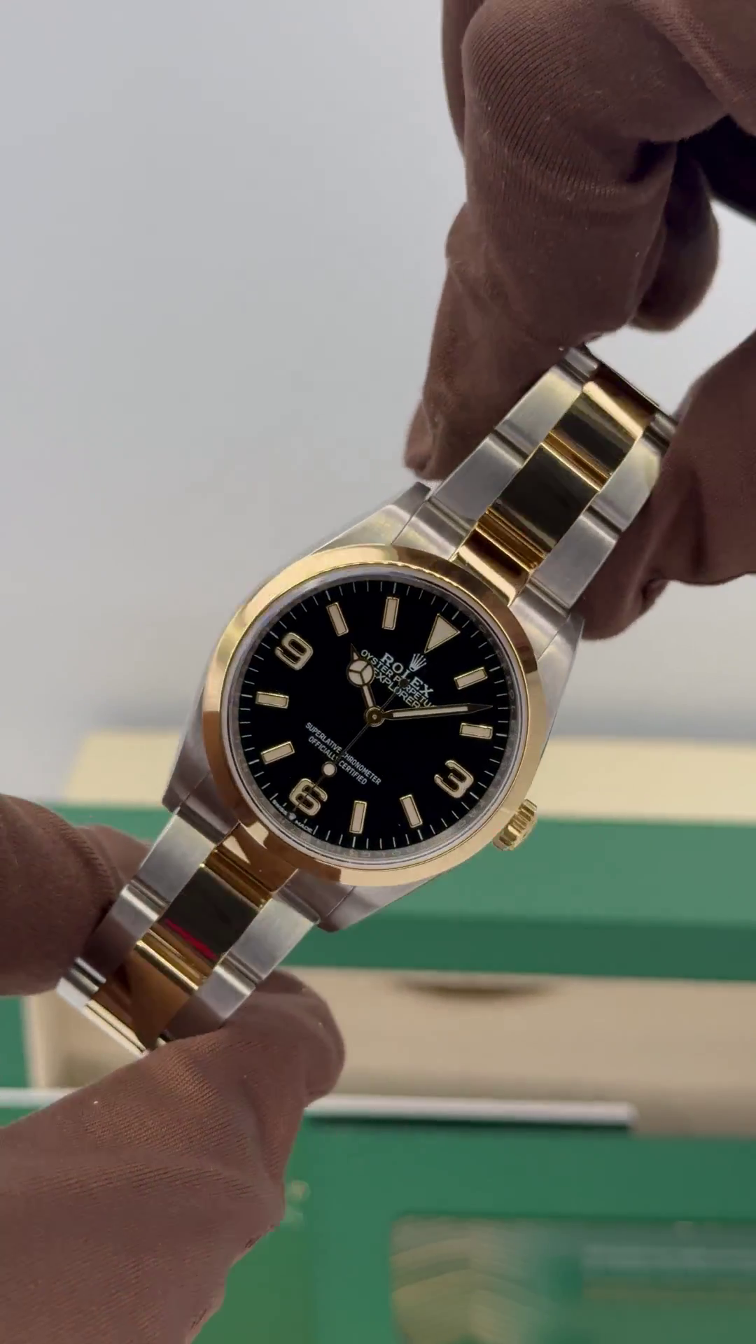 Rolex  Explorer 124273-0001 Black 36mm Men’s Watch