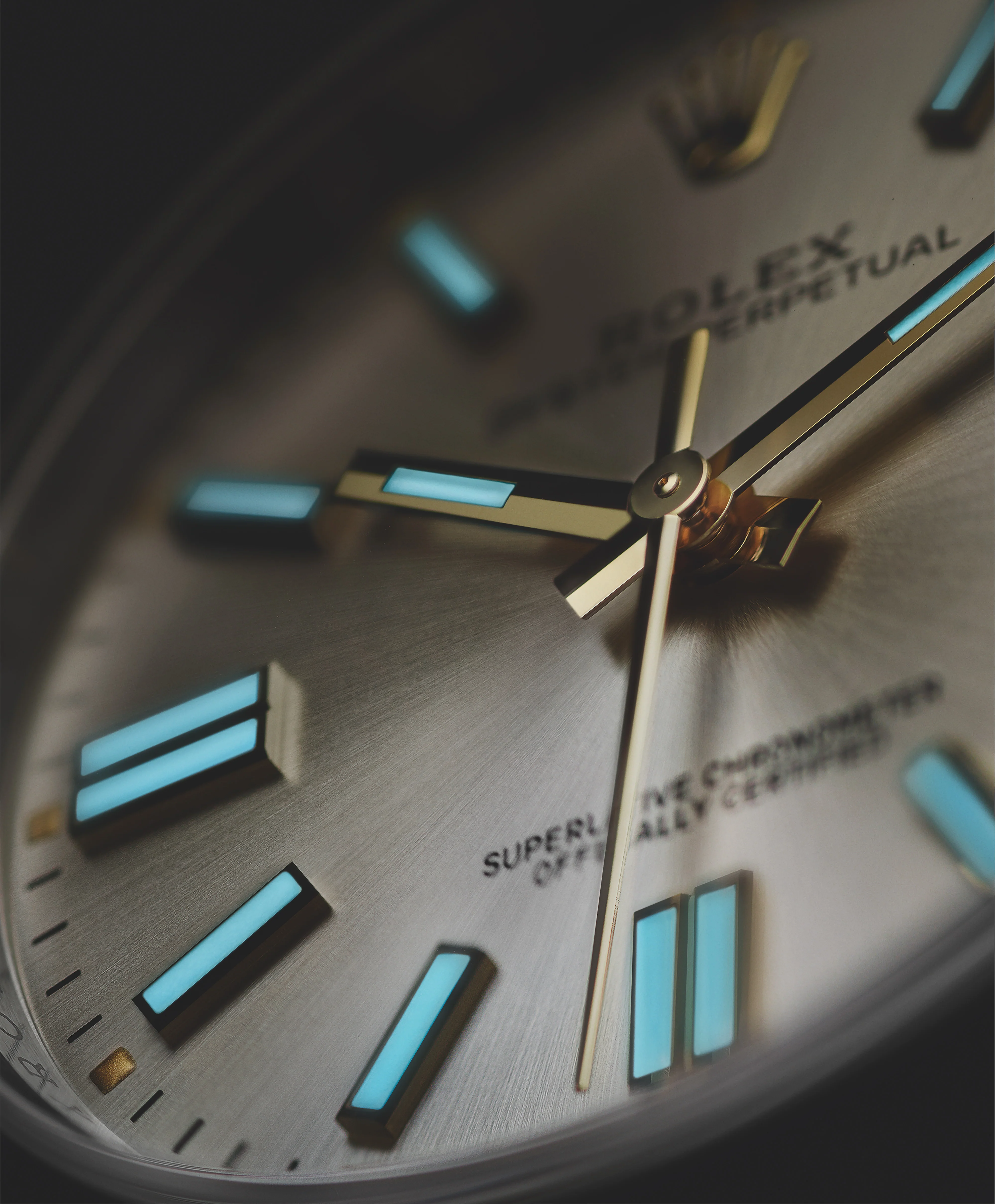 Rolex Oyster Perpetual 41mm 124300-0001 Stainless Steel Silver Index Dial Watch