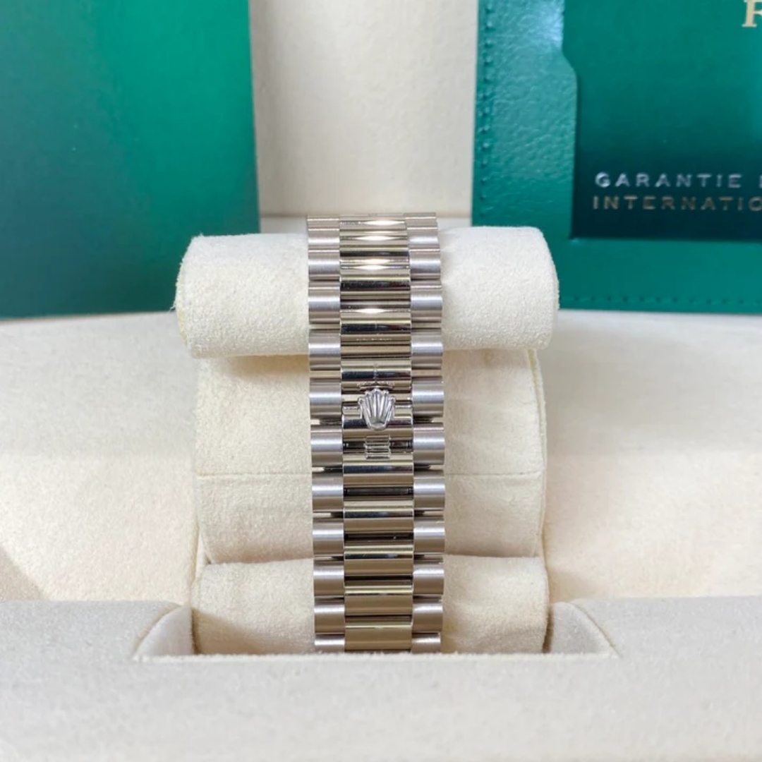 Rolex  Day-Date 40mm 228349RBR-0005 Bright Blue Dial President Bracelet