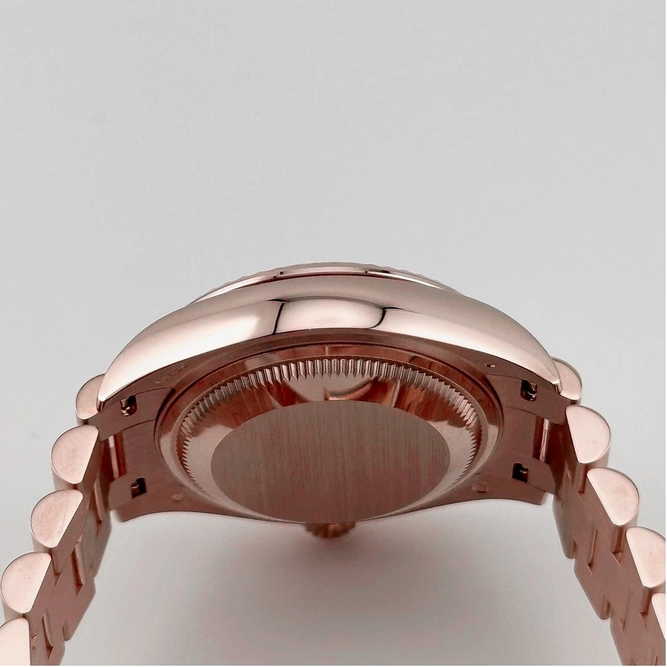 Rolex Lady-Datejust 28mm 279175 Green Diamond-Set Dial President Everose Gold