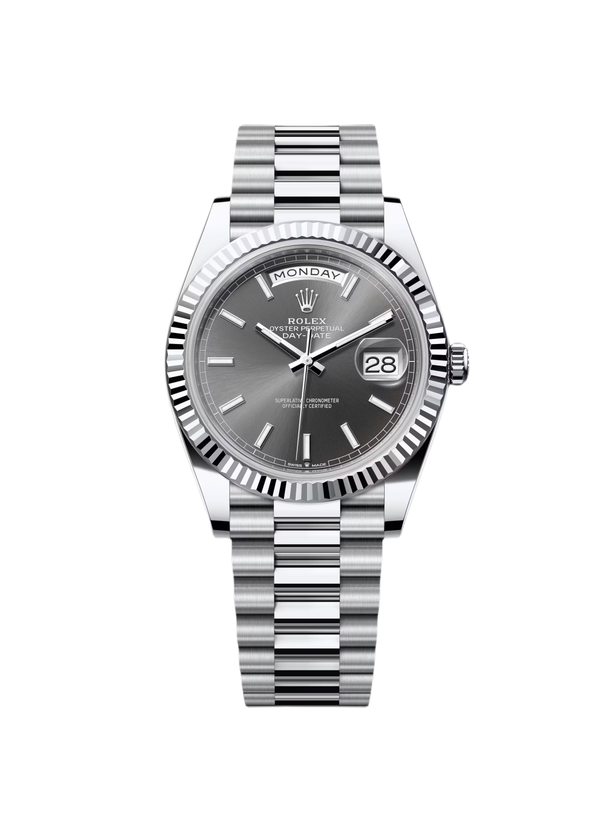 Rolex  Day-Date 40mm Slate Diamonds Dial  228236-0013