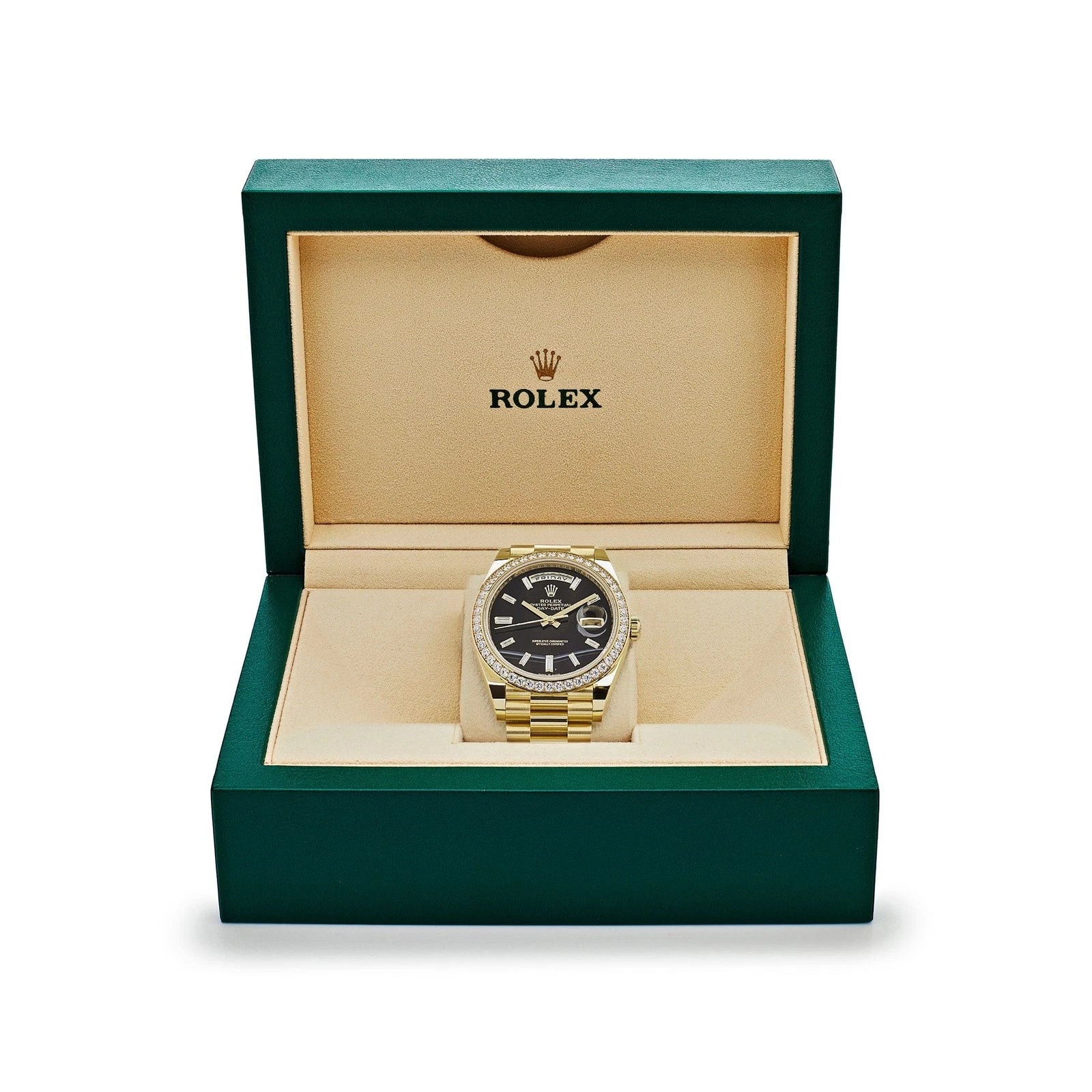 Rolex Day-Date 40mm Black Onyx Dial 228348RBR-0039