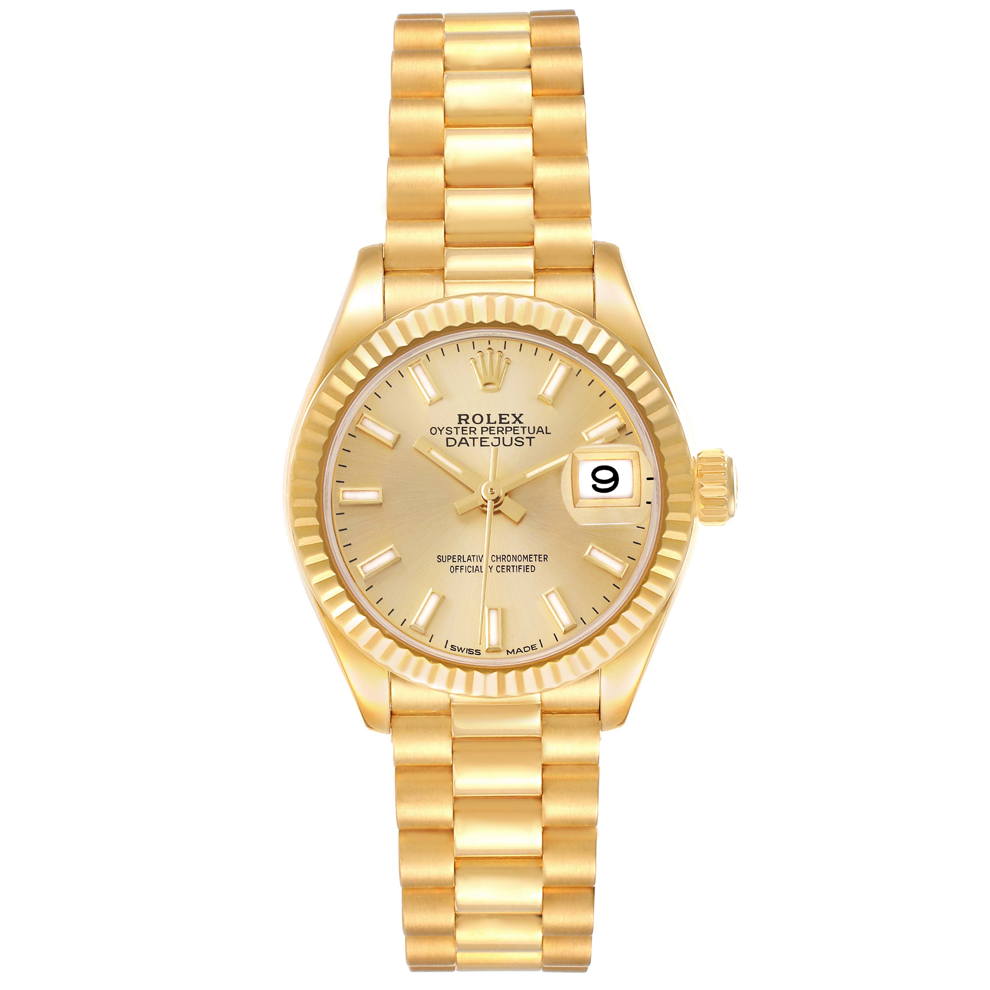 Rolex Lady-Datejust 28mm 279178 Champagne Dial