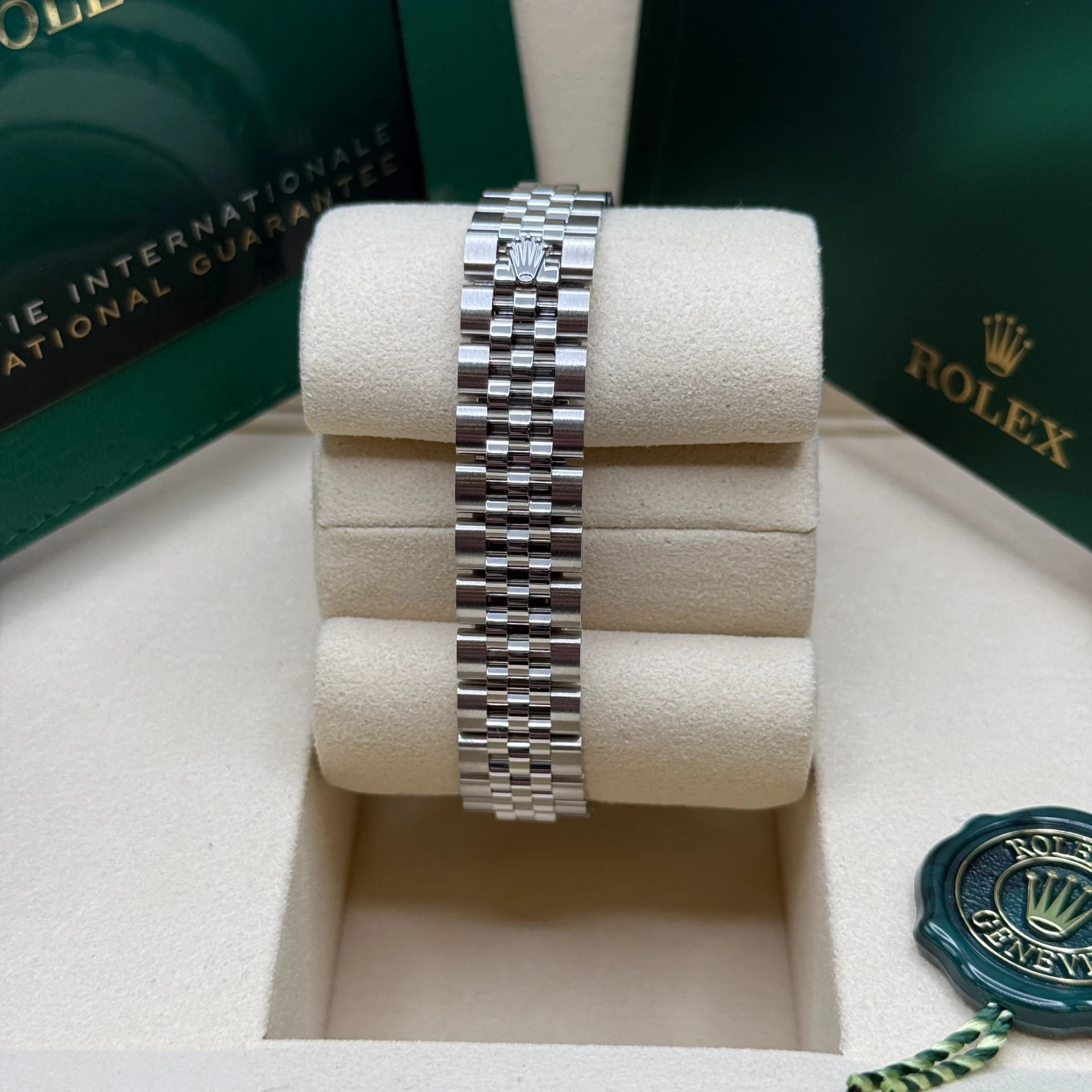 Rolex Lady-Datejust 28mm 279174 Dark Grey Diamond Dial Oyster Bracelet