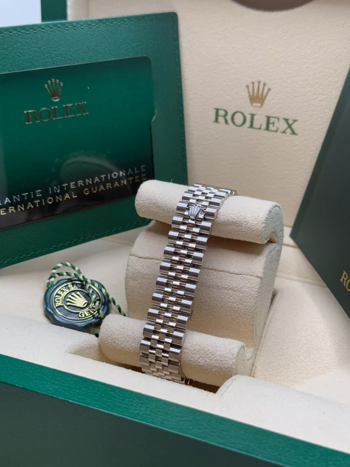 Rolex Datejust m278344-0035/0036 Bright Blue Dial 31mm Domed Diamond Oyster Watch