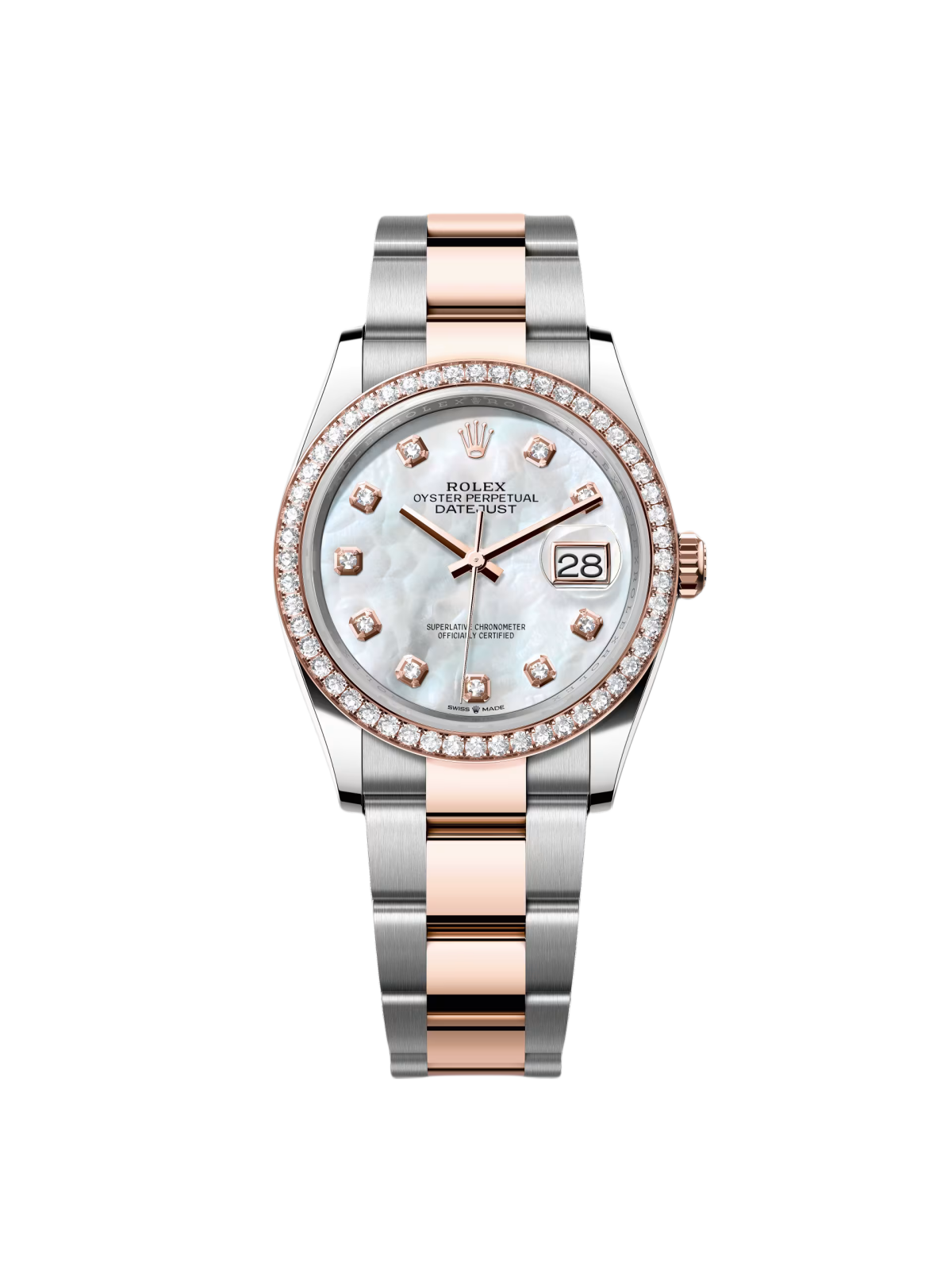Rolex  Datejust 36mm 126281 Mother-of-Pearl Dial Jubilee Bracelet