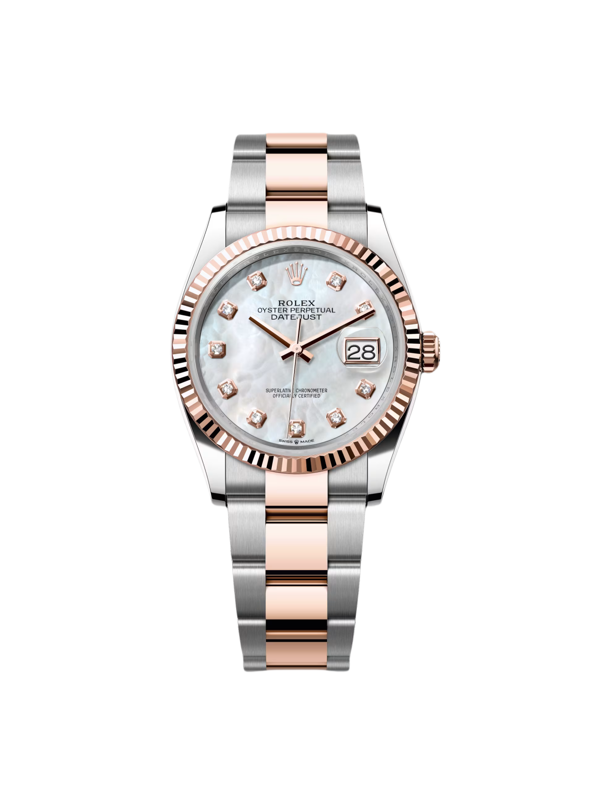 Rolex  Datejust 36mm 126231 Mother-of-Pearl Dial Jubilee Bracelet