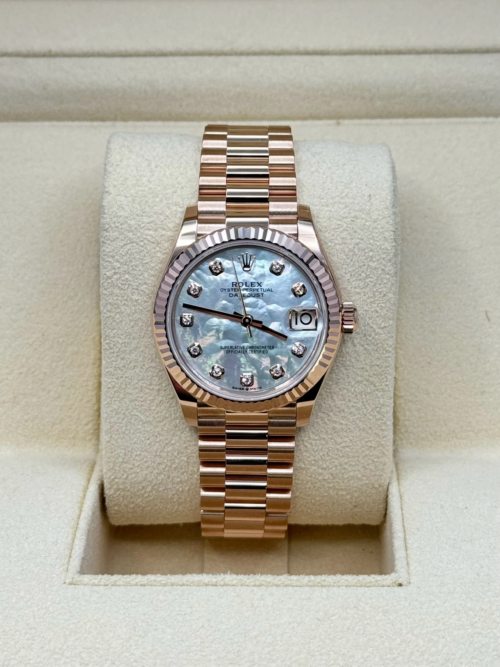 Rolex Datejust m278275-0009 Mother-of-Pearl 31mm Dial