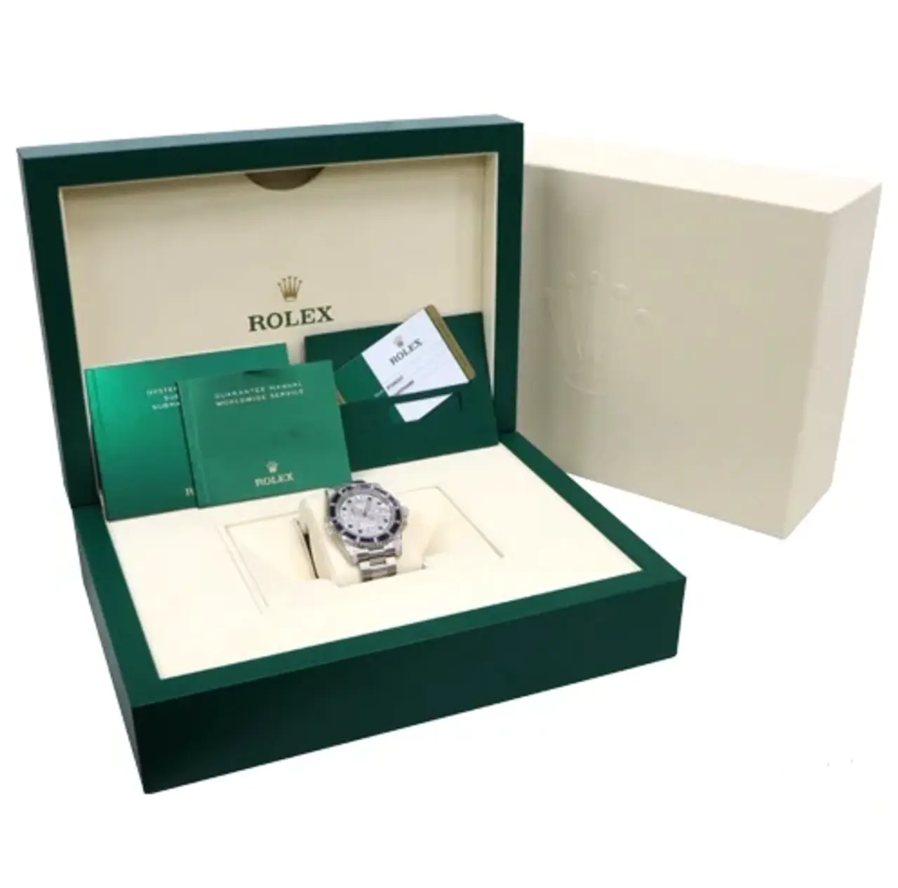 Rolex Submariner Date 40mm 116659SABR Blue Sapphire and Diamond Bezel Diamond Dial