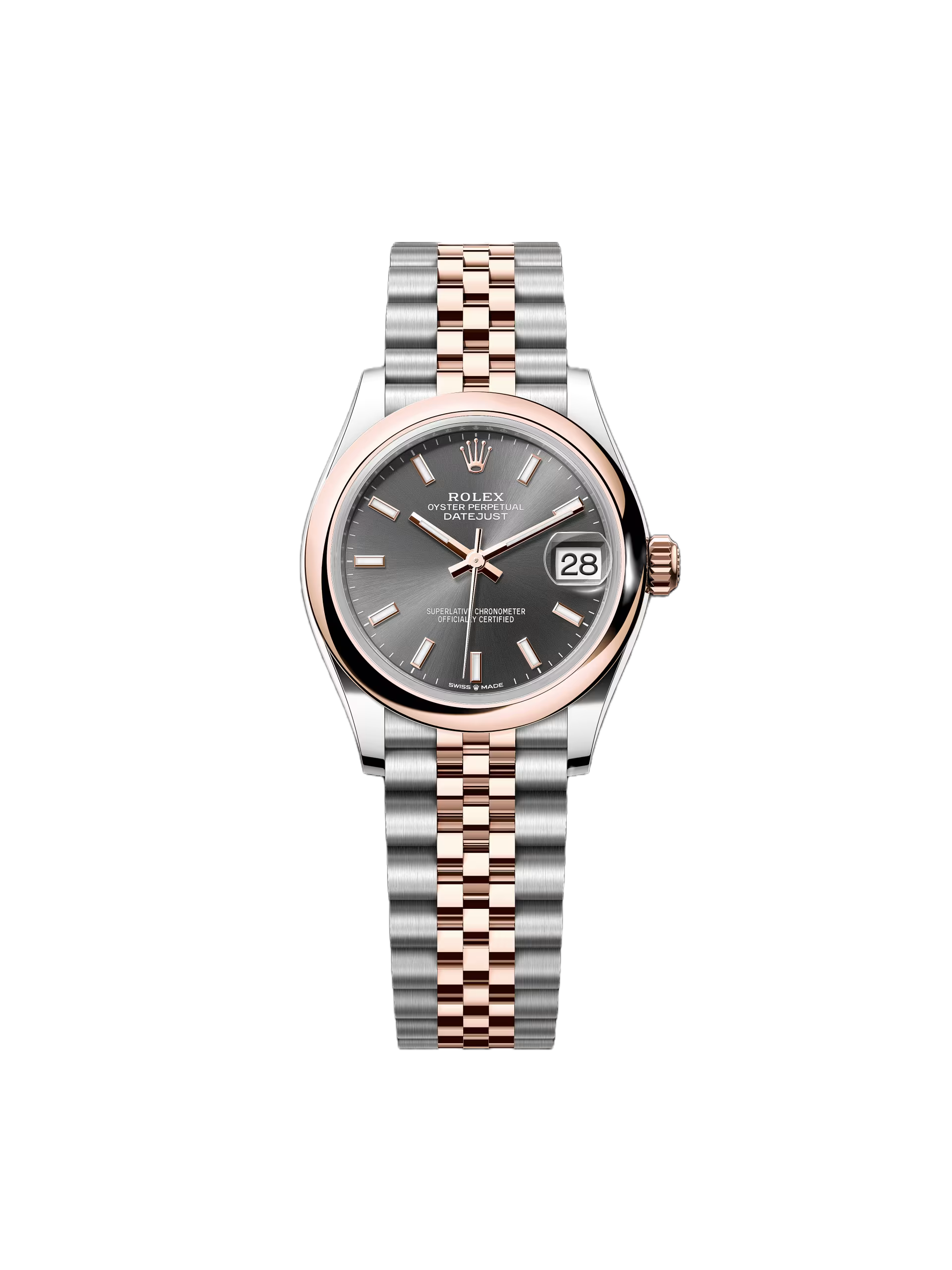 Rolex Datejust m278241-0017/0018 Slate 31mm Dial Oyster Bracelet Watch